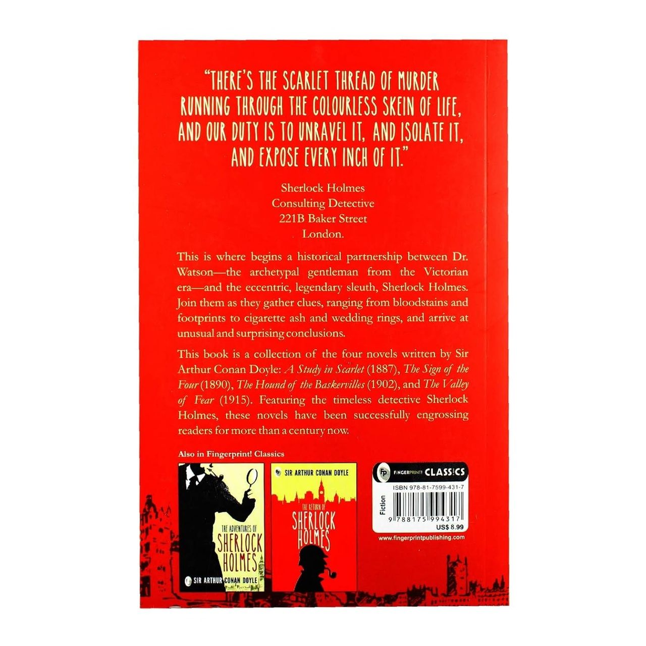 The Complete Novel Of Sherlock Holmes