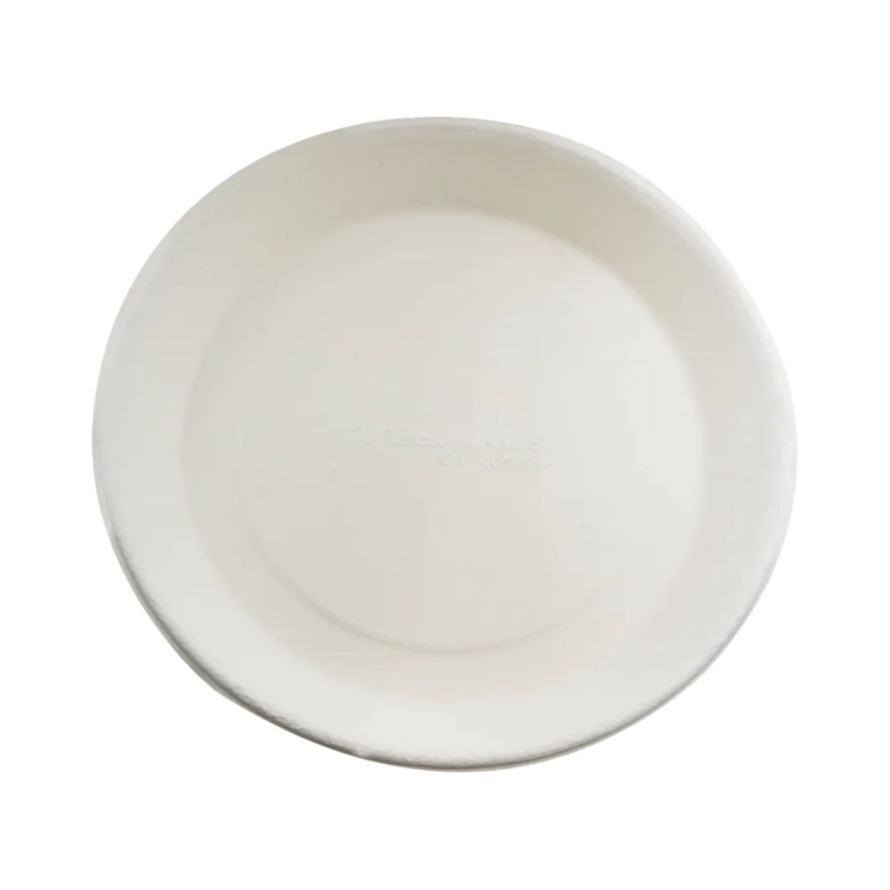 Vinay Trading Bio-Degradable Bagasse Plates - 7 Inches Round Plate