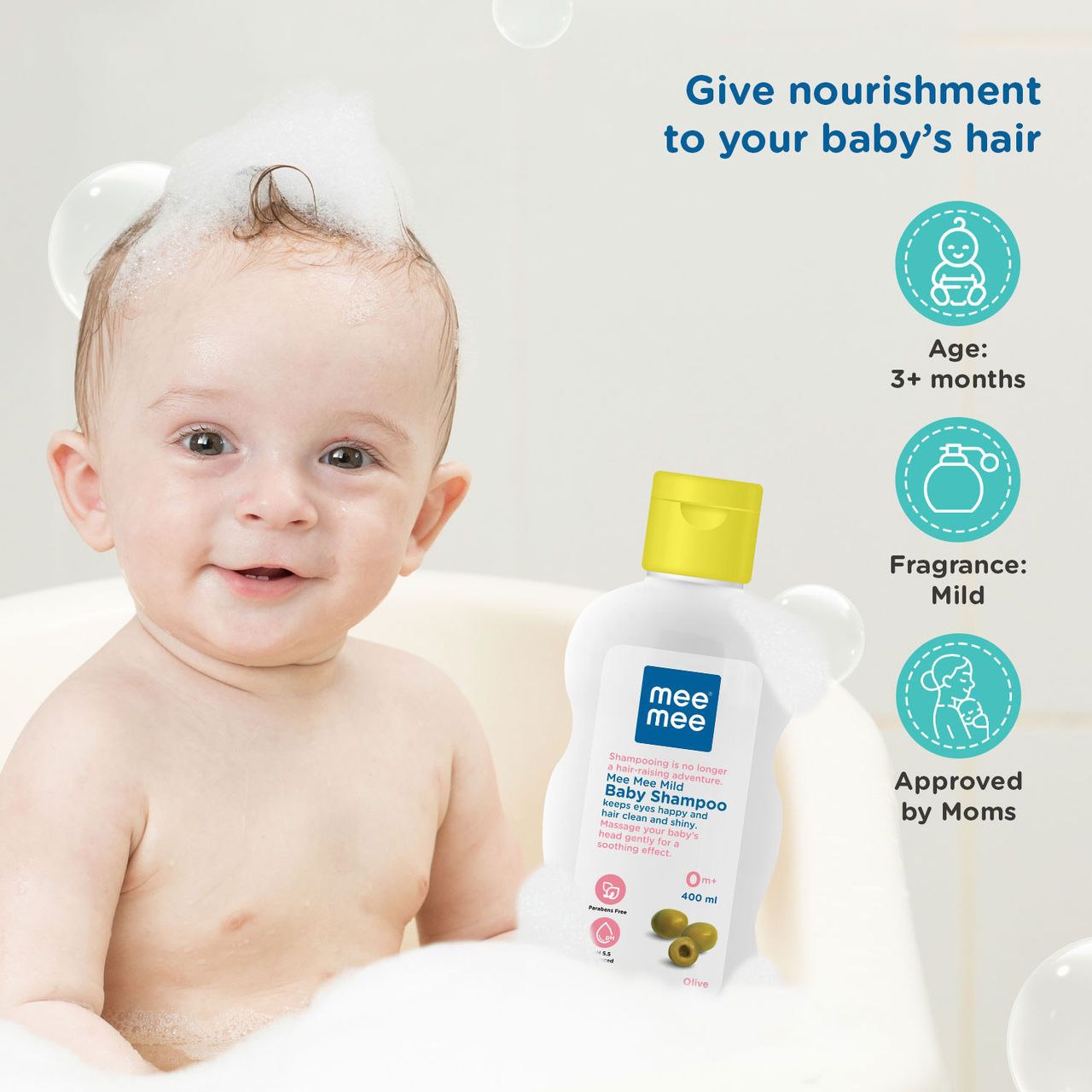 Mee Mee Mild Baby Shampoo For Kids | 0+ months