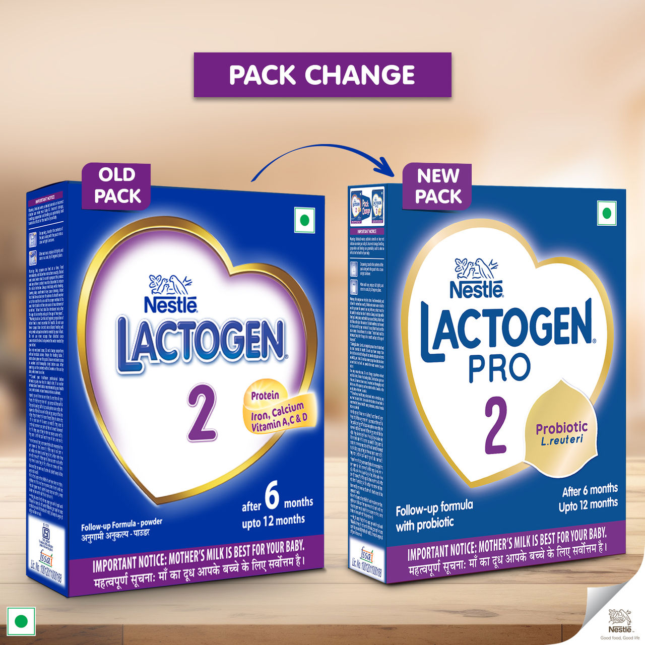 Nestle Lactogen Pro 2 | Follow-Up Formula With Probiotic