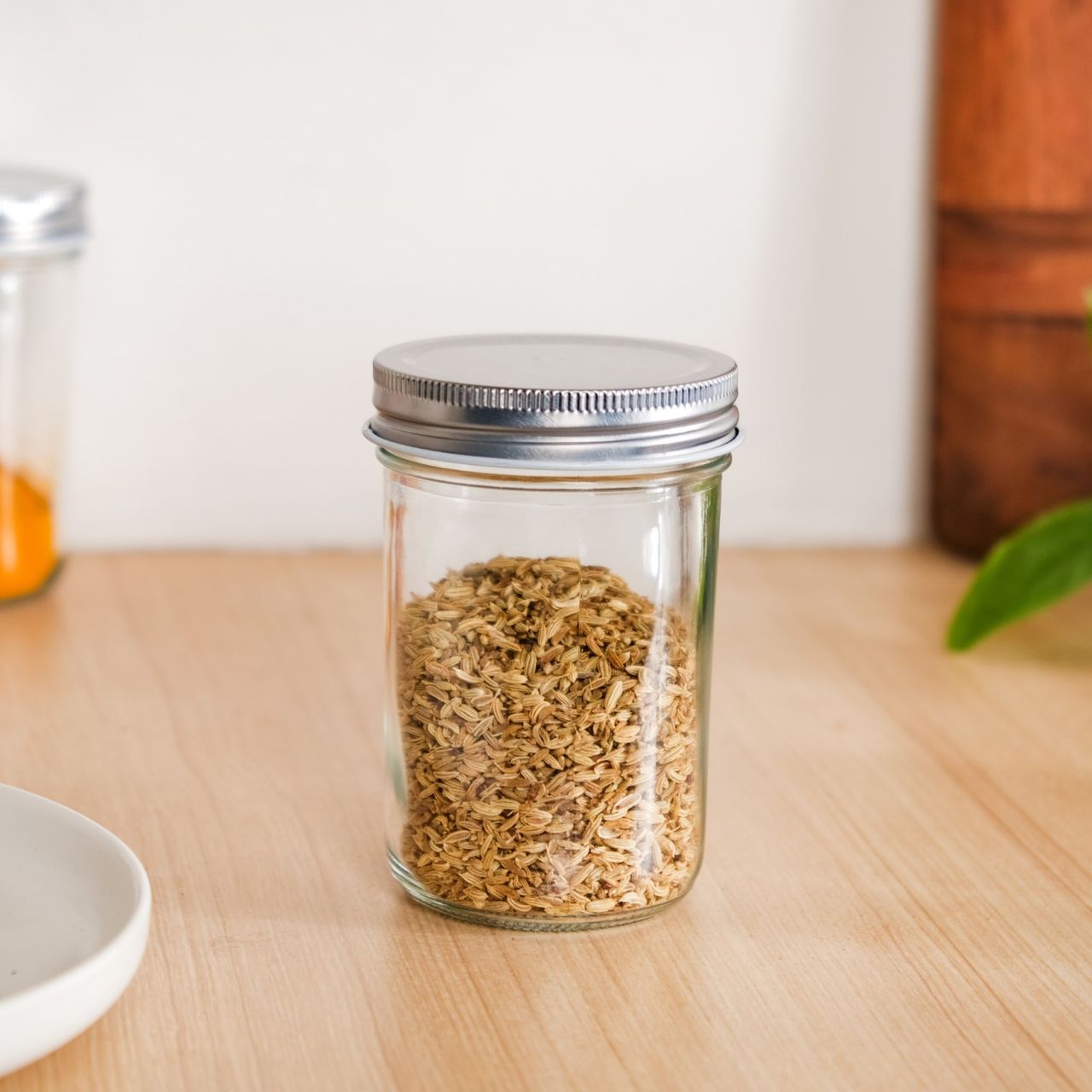 Nestasia Spice Jars With Lid For Kitchen Set Of 6 250ml
