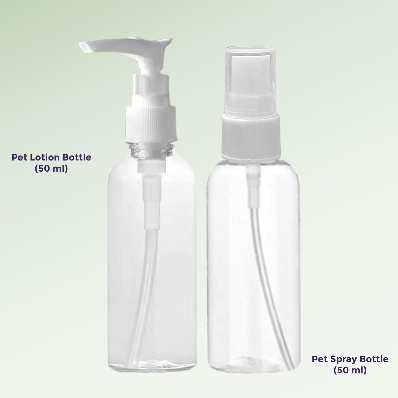 Travel Bottles Kit, Portable Refillable Toiletry Containers Set (Pack 2)