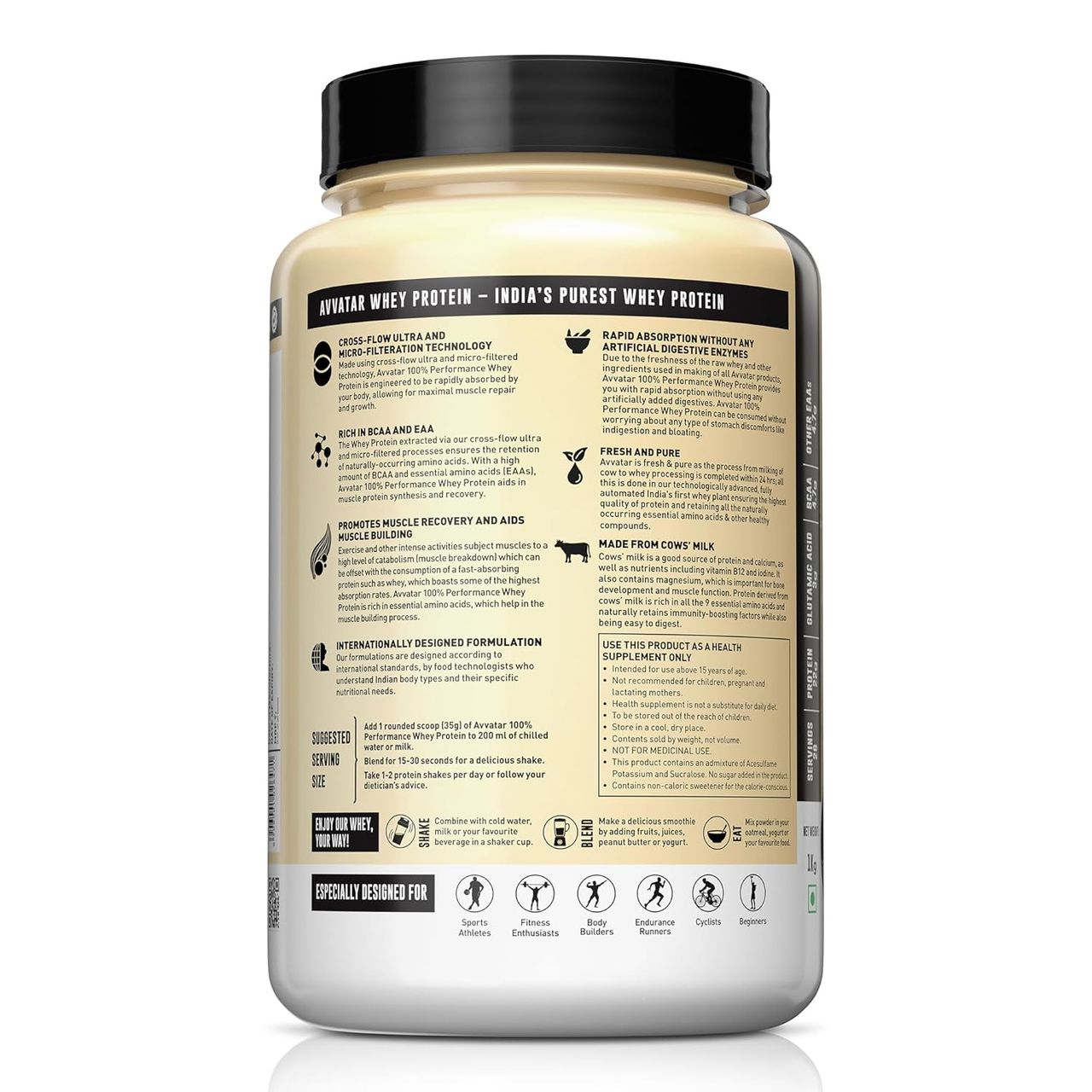 Avvatar Performance Whey Protein Cold Coffee
