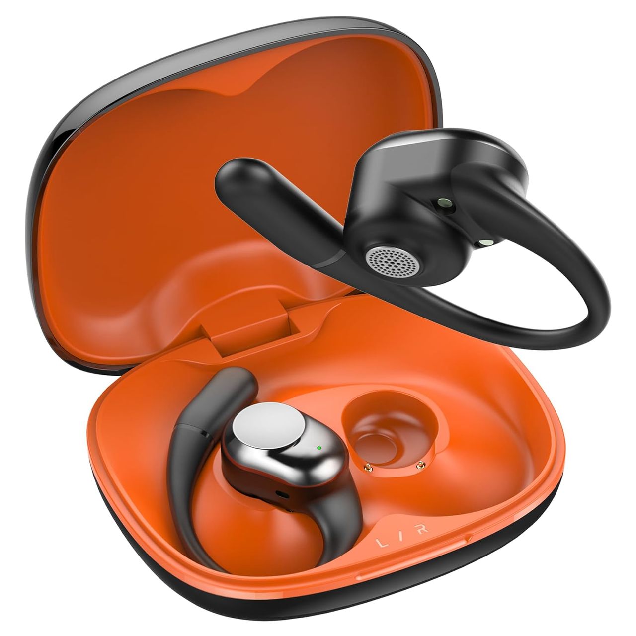 truke Buds Freedom Truly Wireless Bluetooth OWS with 4Mic PureVoice ENC, 60H Battery - SunsetBlack