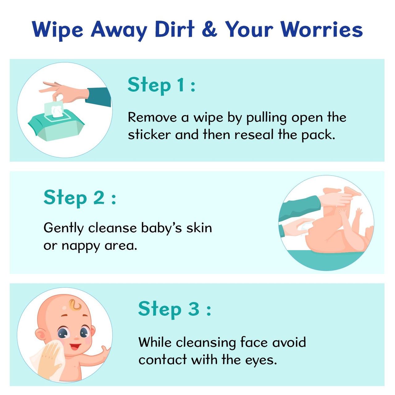 Chicco Wet Wipes Baby For Kids | Assorted | 0 - 2 years