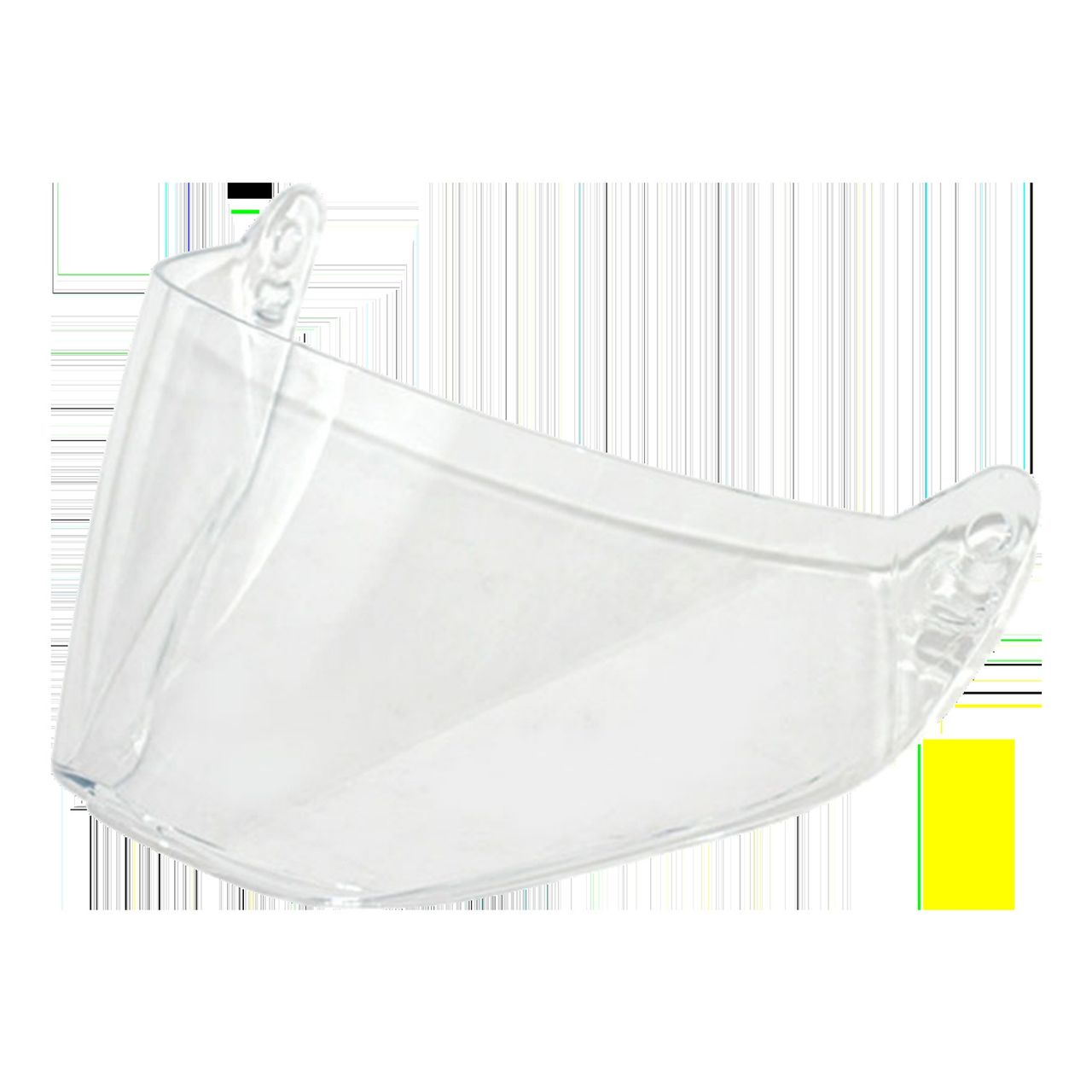 Vega Offroad D/V Helmet Clear Visor-Scratch Resistant & UV Resistant
