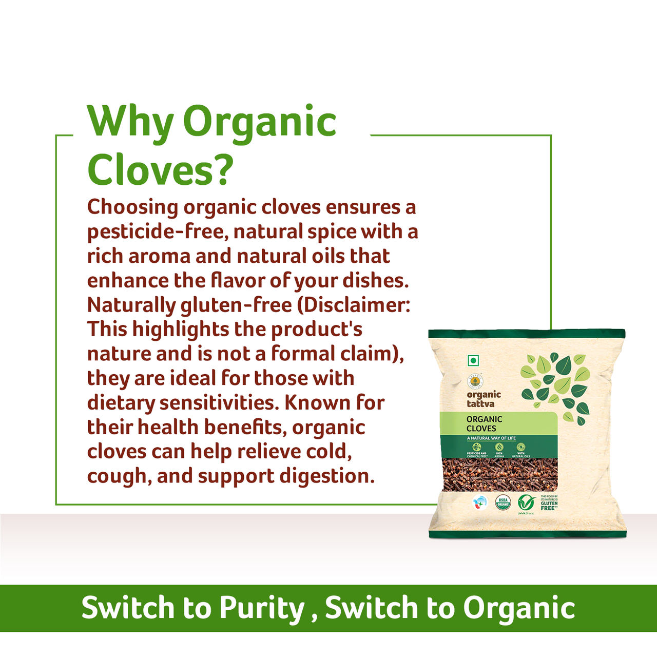 Organic Tattva Cloves