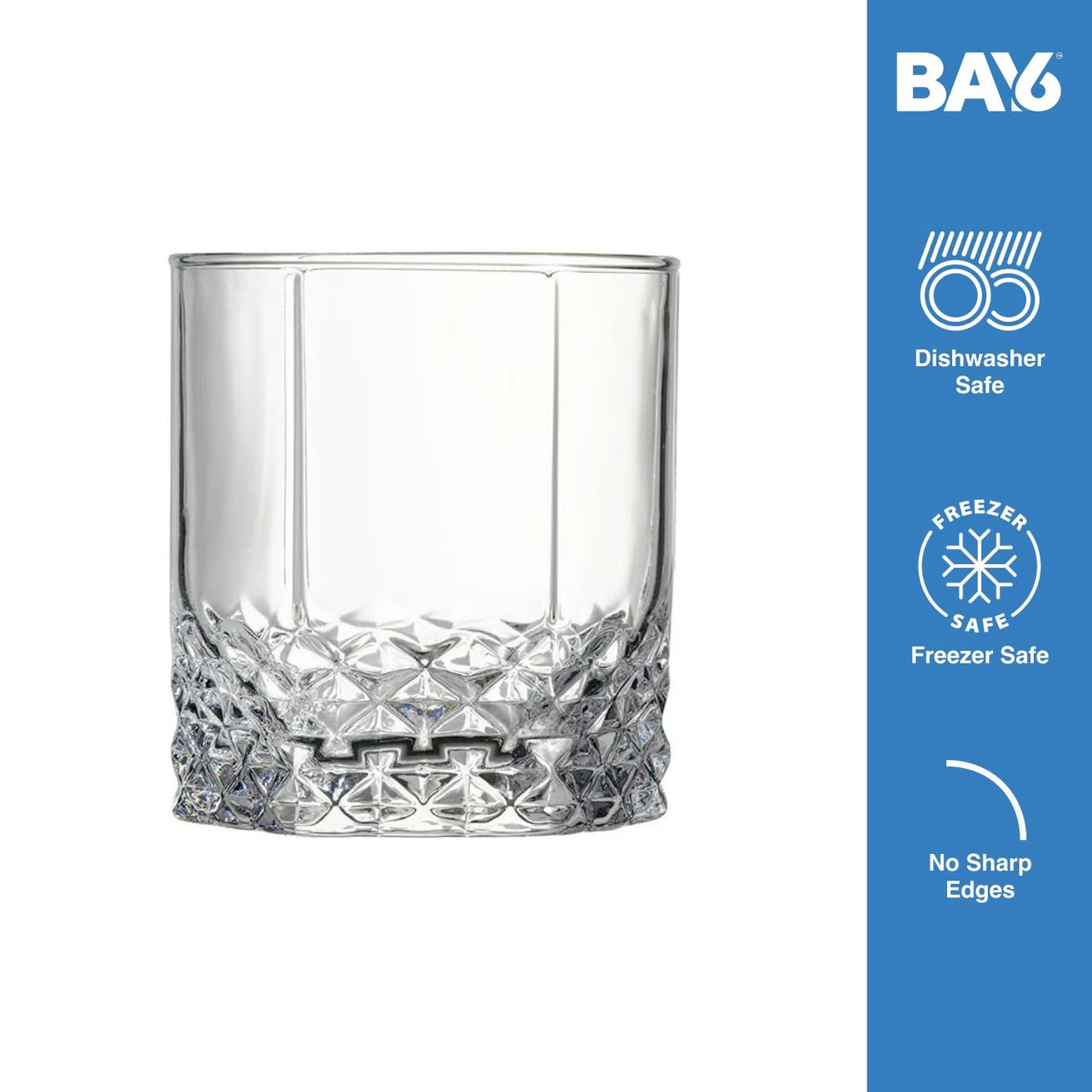 BAY6 Whisky Glass Set - 315 ml - (2pc)