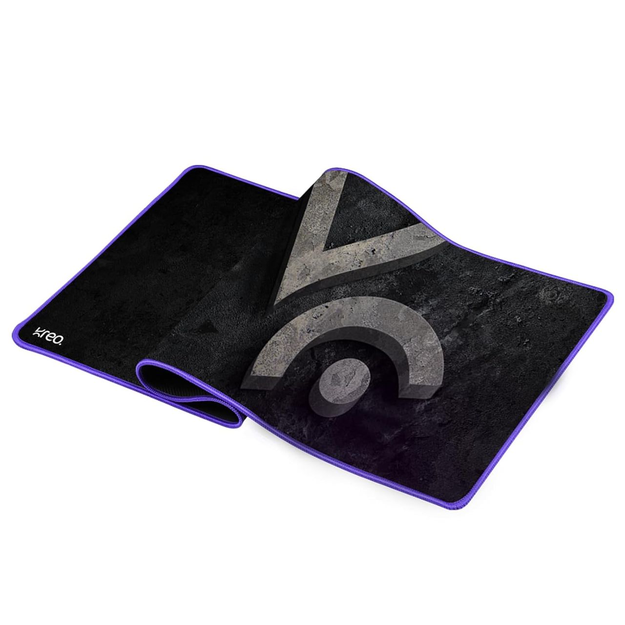 Kreo Igneous Mouse Pad With Waterproof Top Material & Anti Skid Bottom,3Mm Anti-Fray Stitched Edges