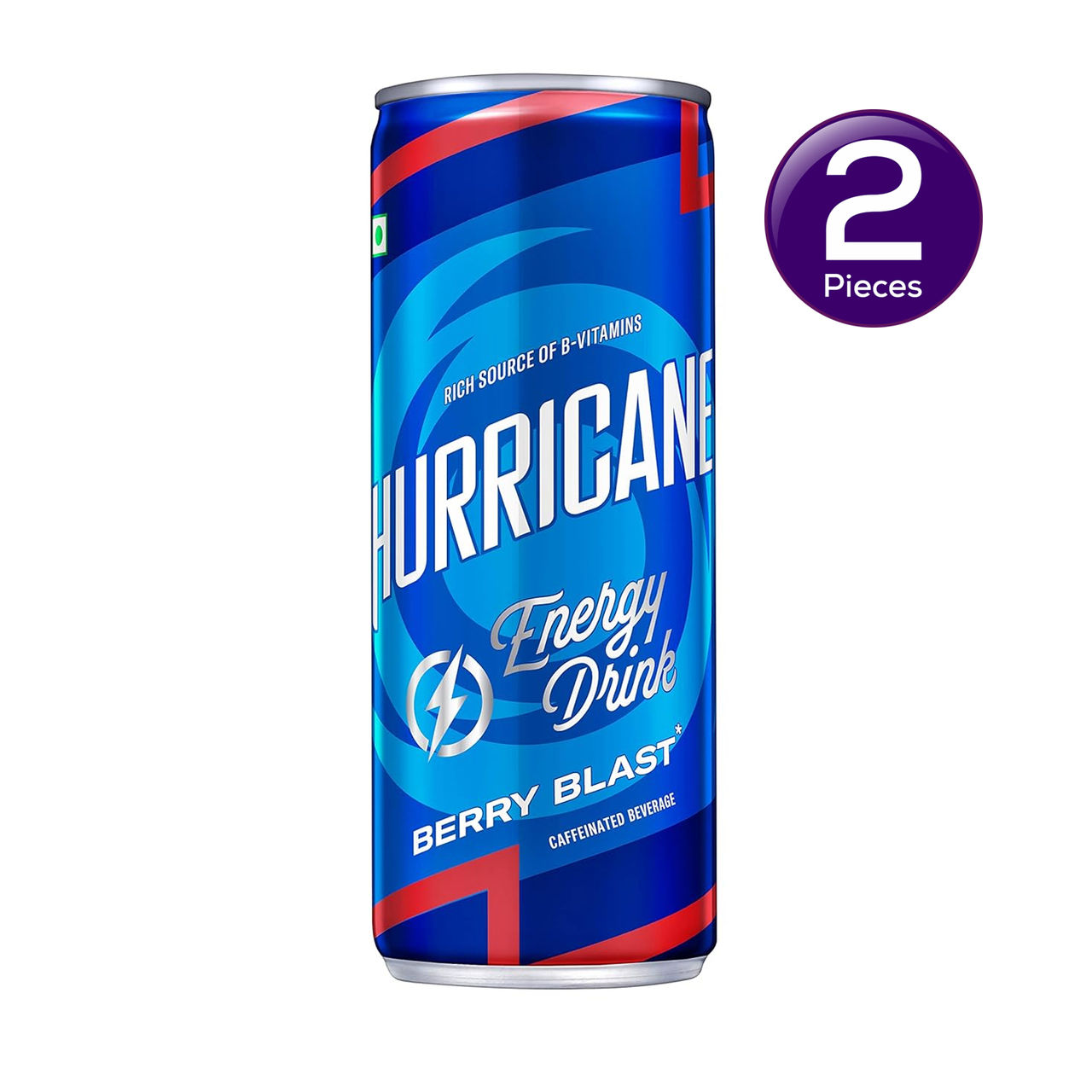Hurricane Energy Drink Berry Blast 250 ml Combo