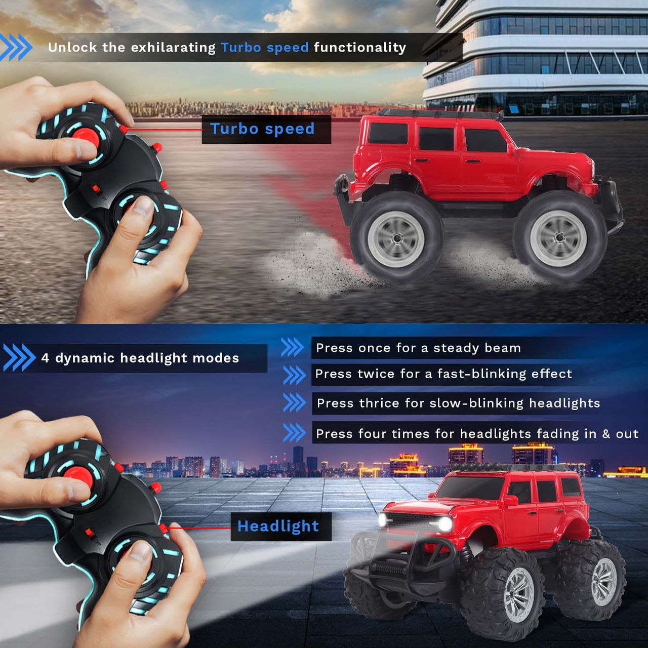 Frendo Off Roader Monster Rc Car - For Red