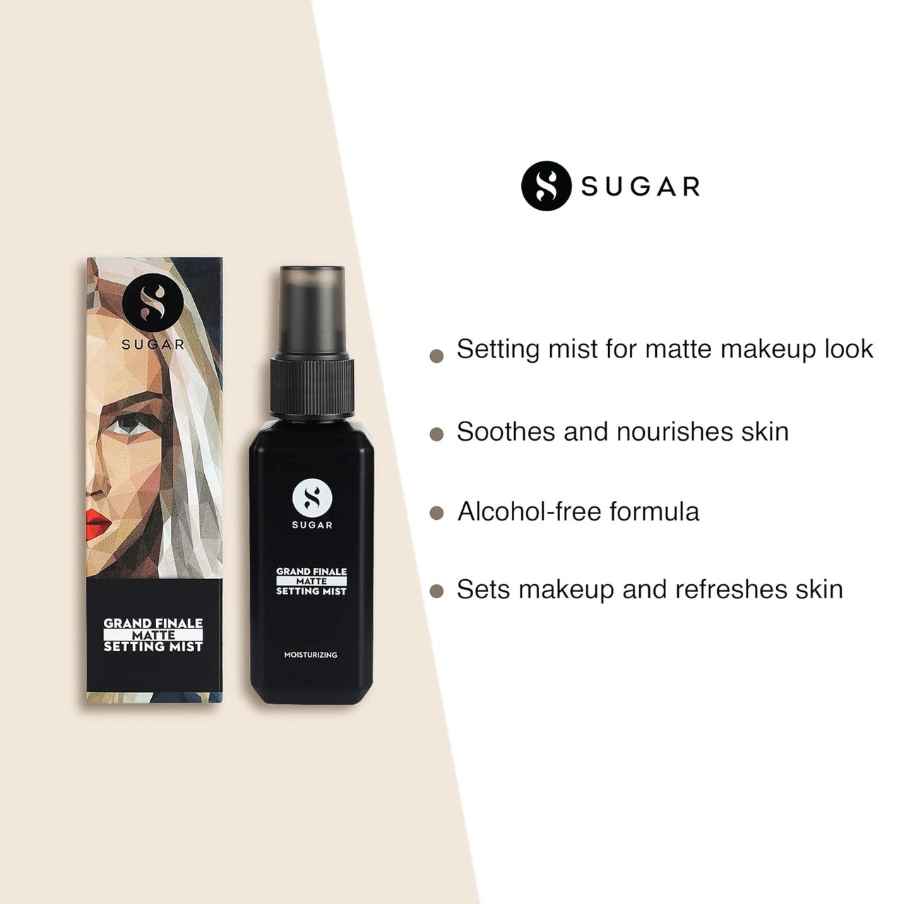 SUGAR Cosmetics Grand Finale Matte Setting Mist