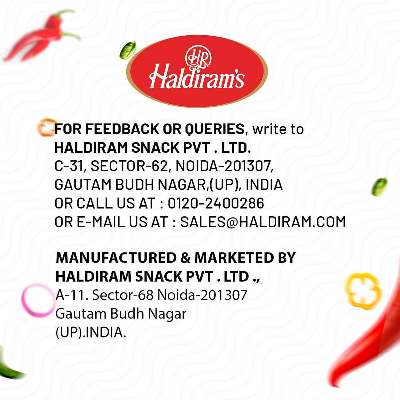 Haldiram's Chili Chatak Lachha