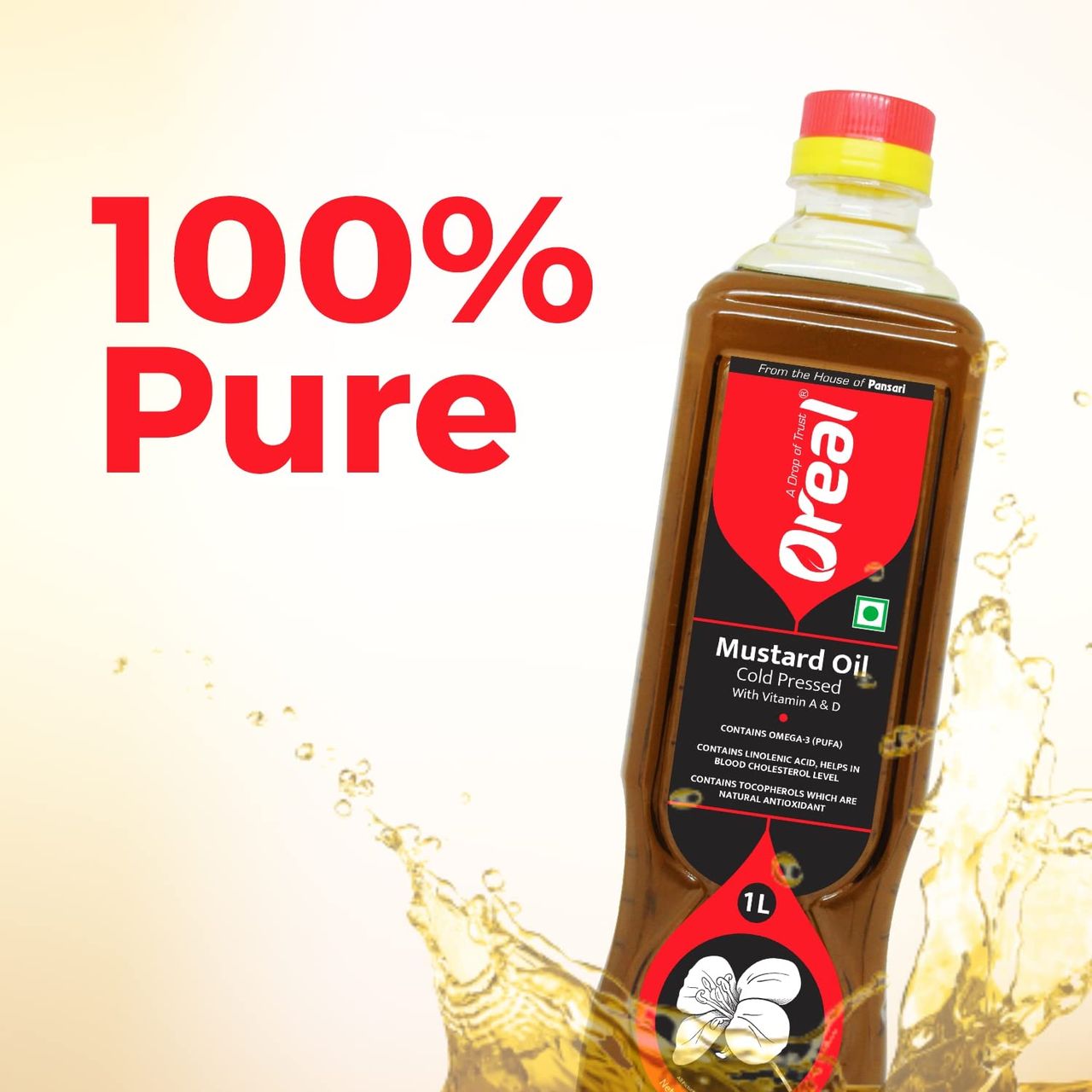 Oreal Mustard Oil Cold Pressed