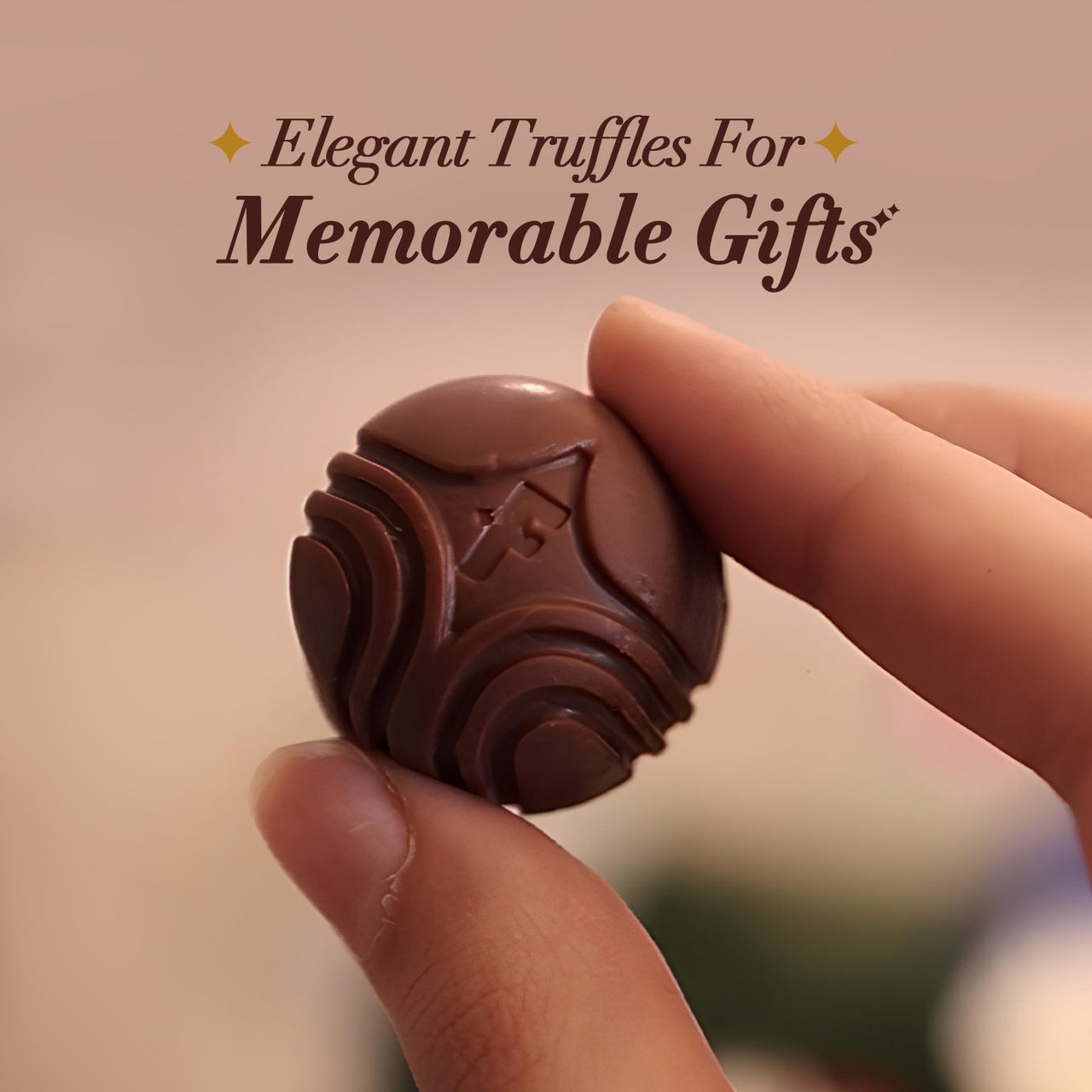 Fabelle Hazelnut Handcrafted Chocolate Truffles Inspired by Classic Desserts, Assorted Luxury Chocolates Gift Pack 34.5 g Combo