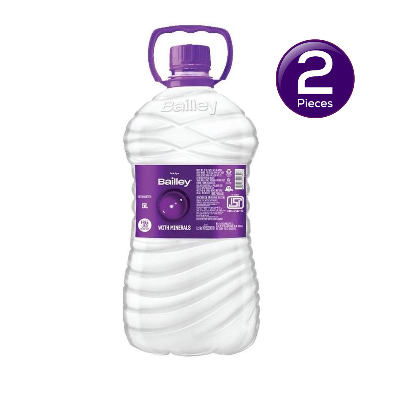 Bailley Packaged Drinking Water 5 l Combo