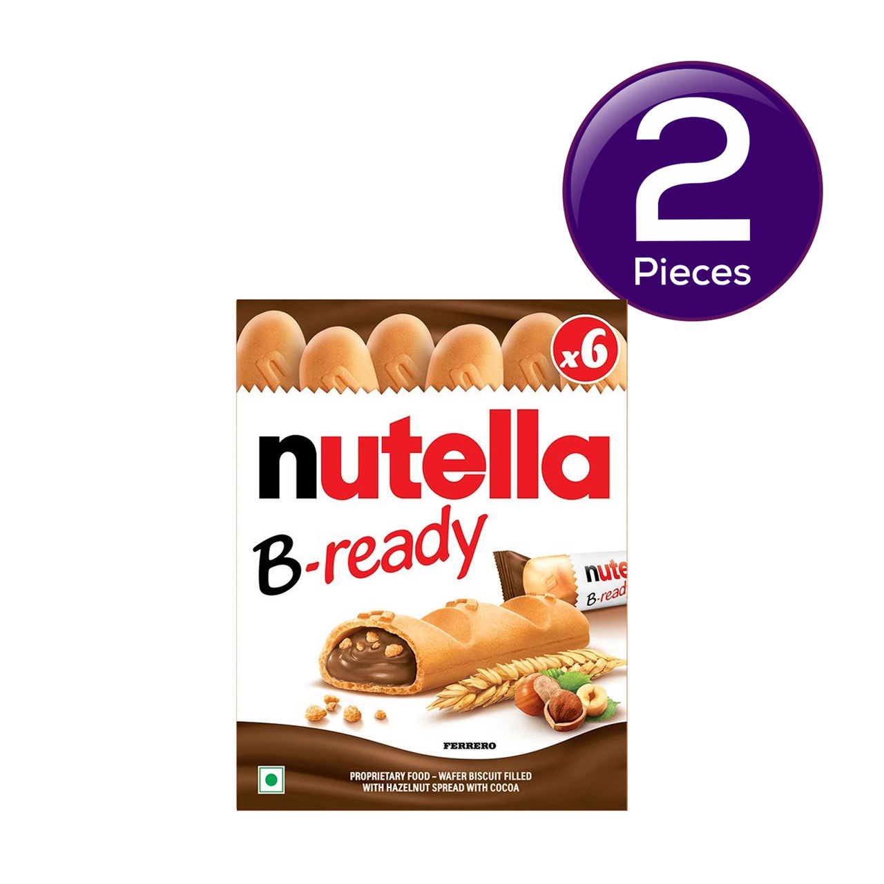 Nutella Crunchy Wafer Shell Filled With Creamy Nutella 132 g Combo