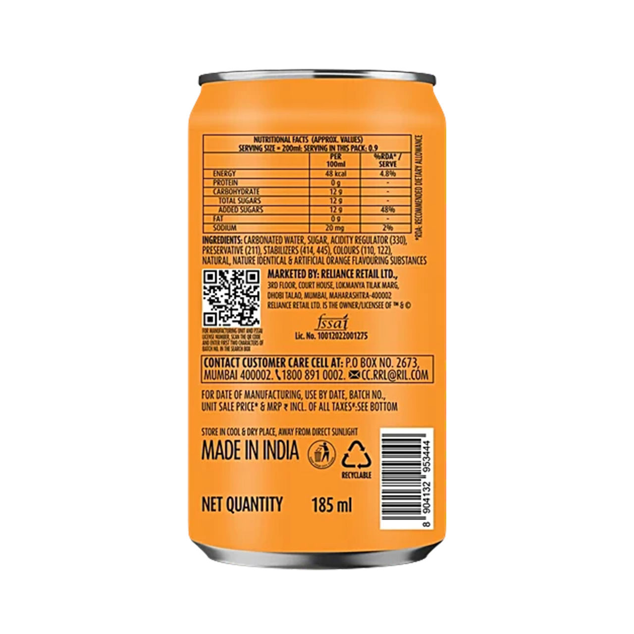 Campa Orange Soft Drink