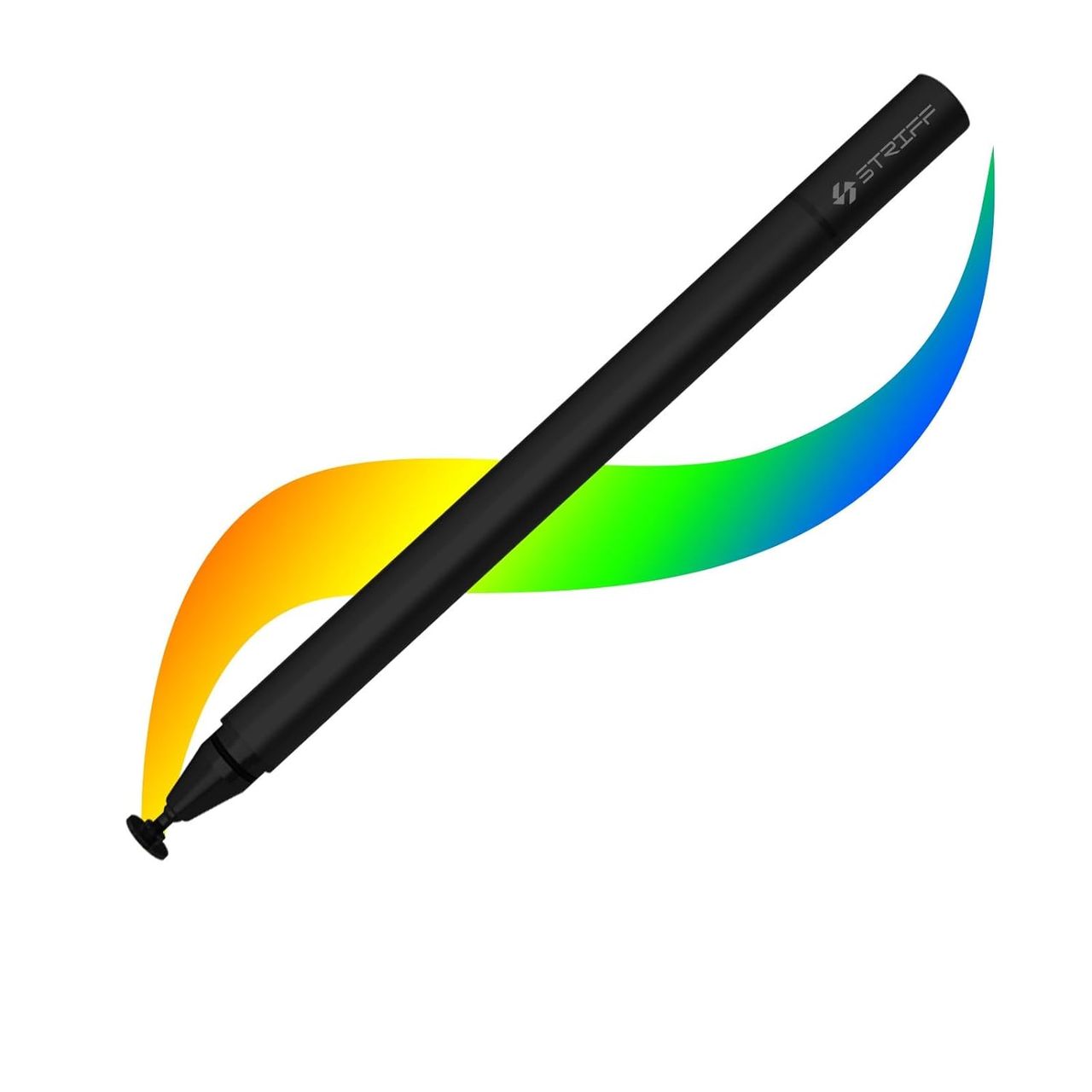 Striff Universal Capacitive Stylus, High-Precision Capacitive Pen For Touch Screen Devices-Black