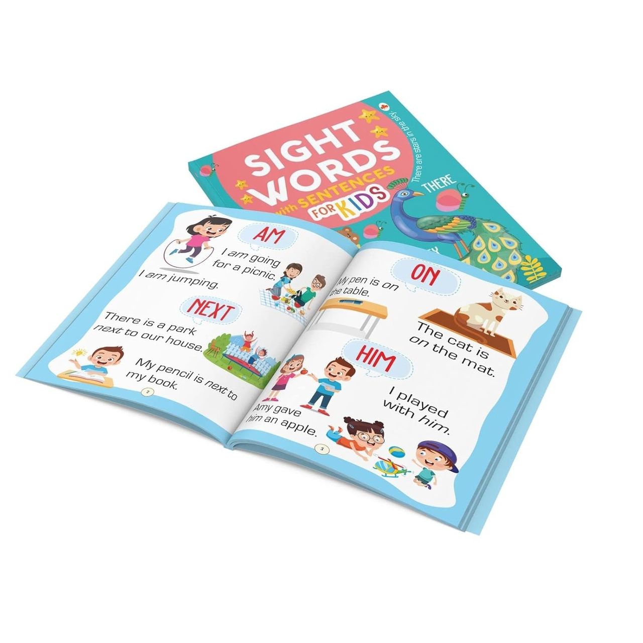 Sight Words and Sentences Book for Kids - Sight Words for Children