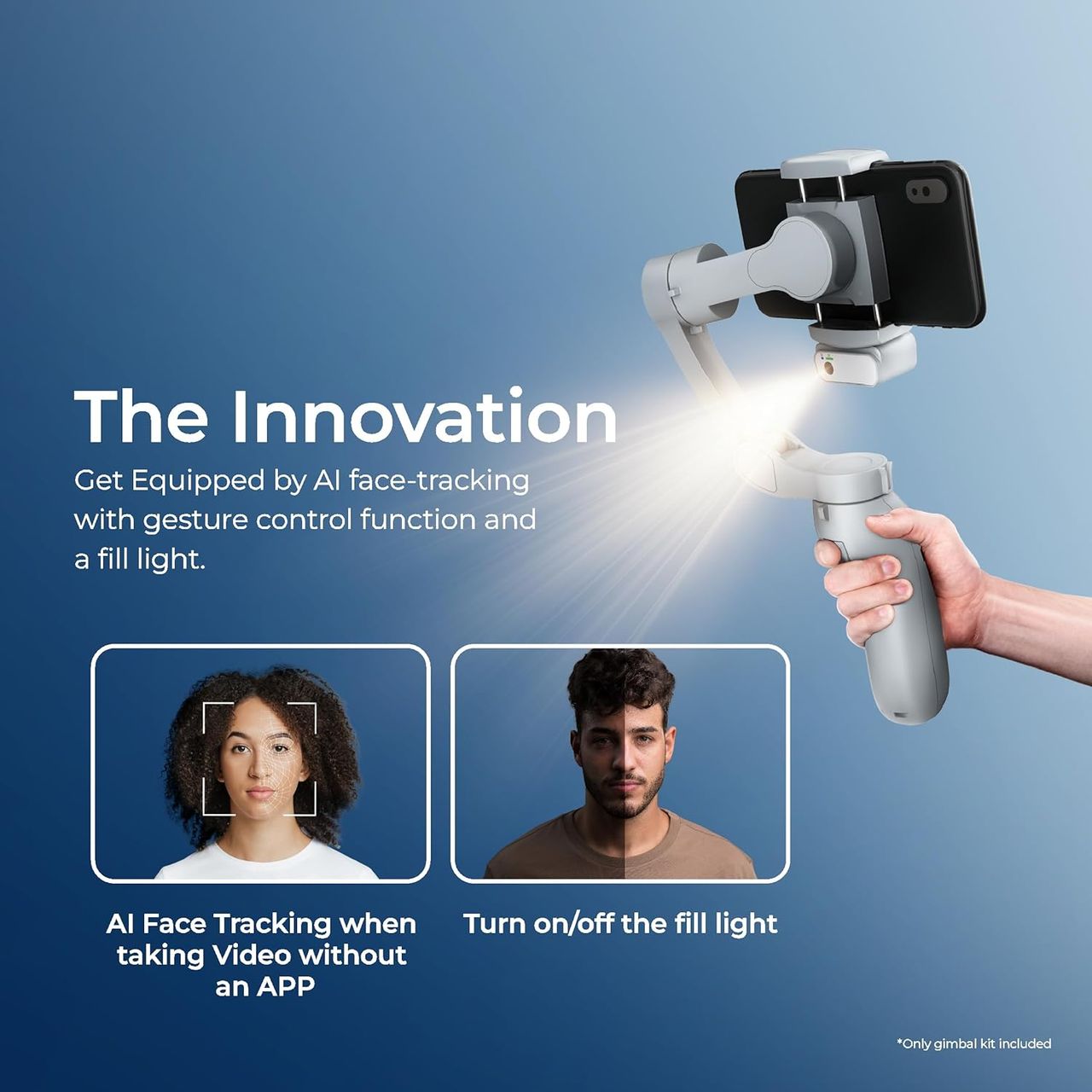 Digitek Smartphone Gimbal DSG 007F AI