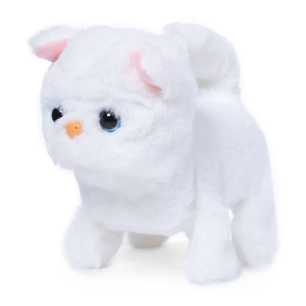 Hamley's Rowan Casper Walking Cat Walks, Meows, Wags Its Tail, Fun & Realistic Toy For Kids