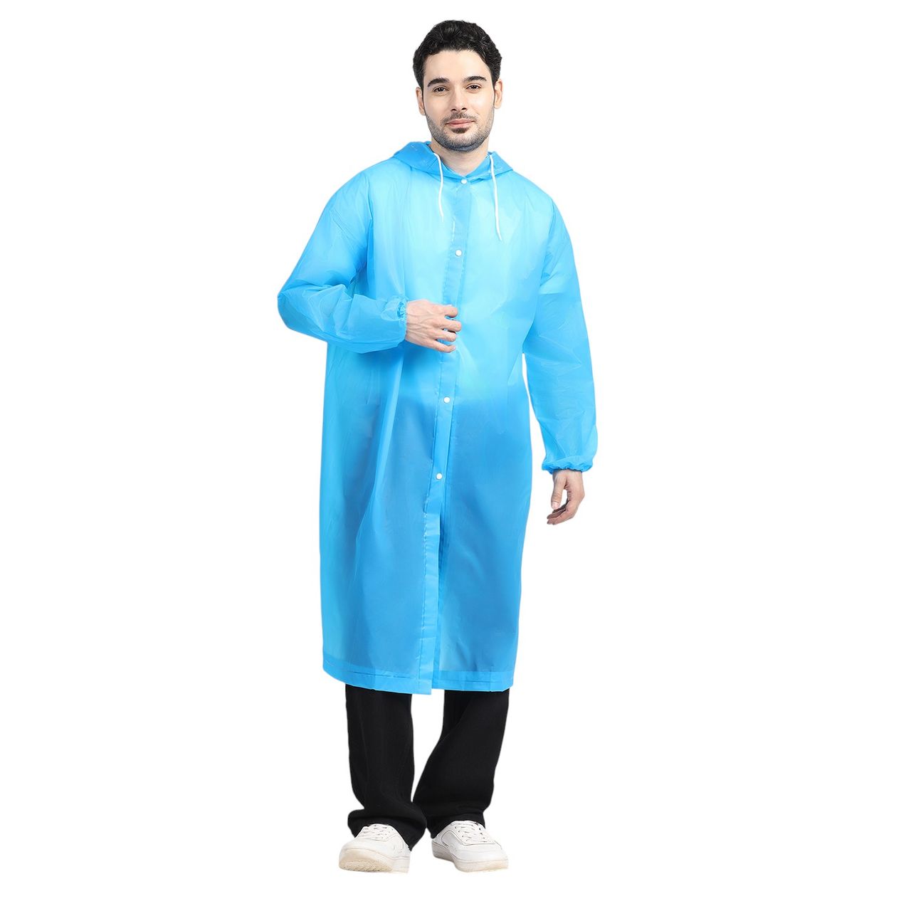 Citizen EVA Raincoat Poncho - Blue-CP04