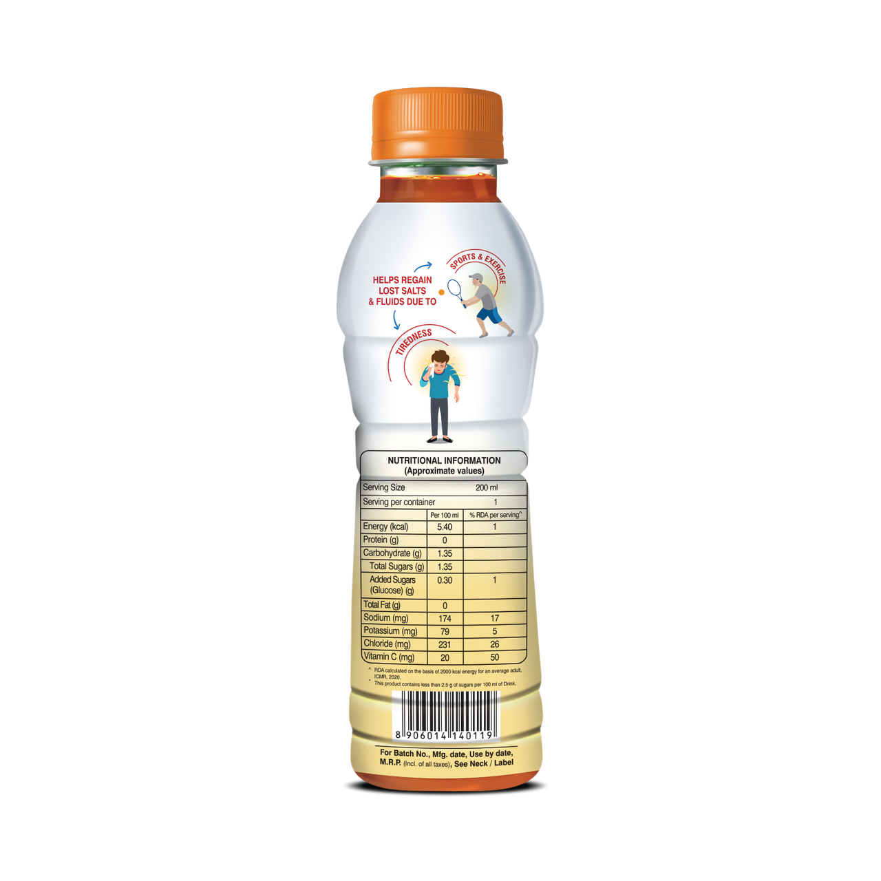 Amrutanjan Electroplus Rehydrate Apple Drink Low Sugar