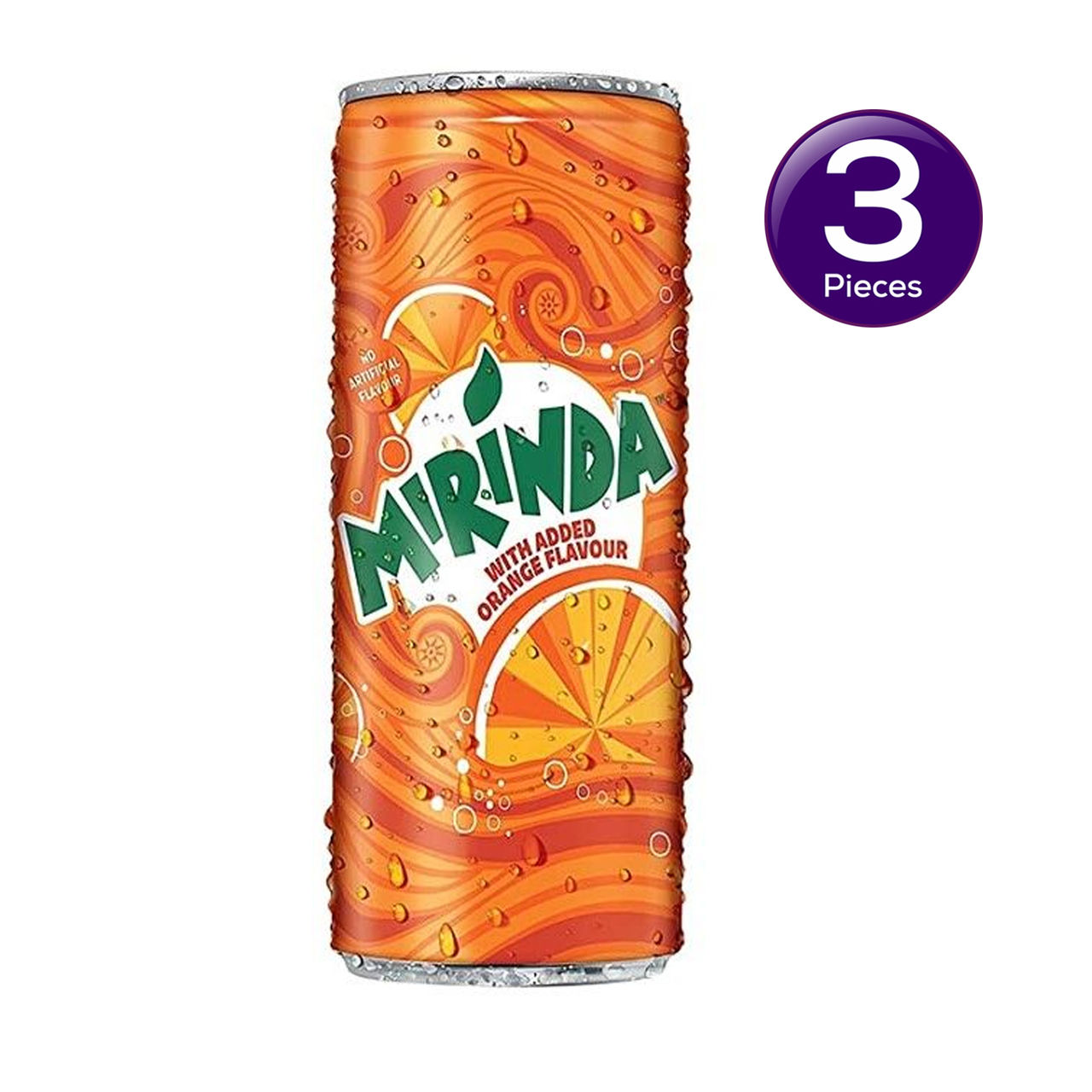Mirinda Orange Soft Drink Can 250 ml Combo