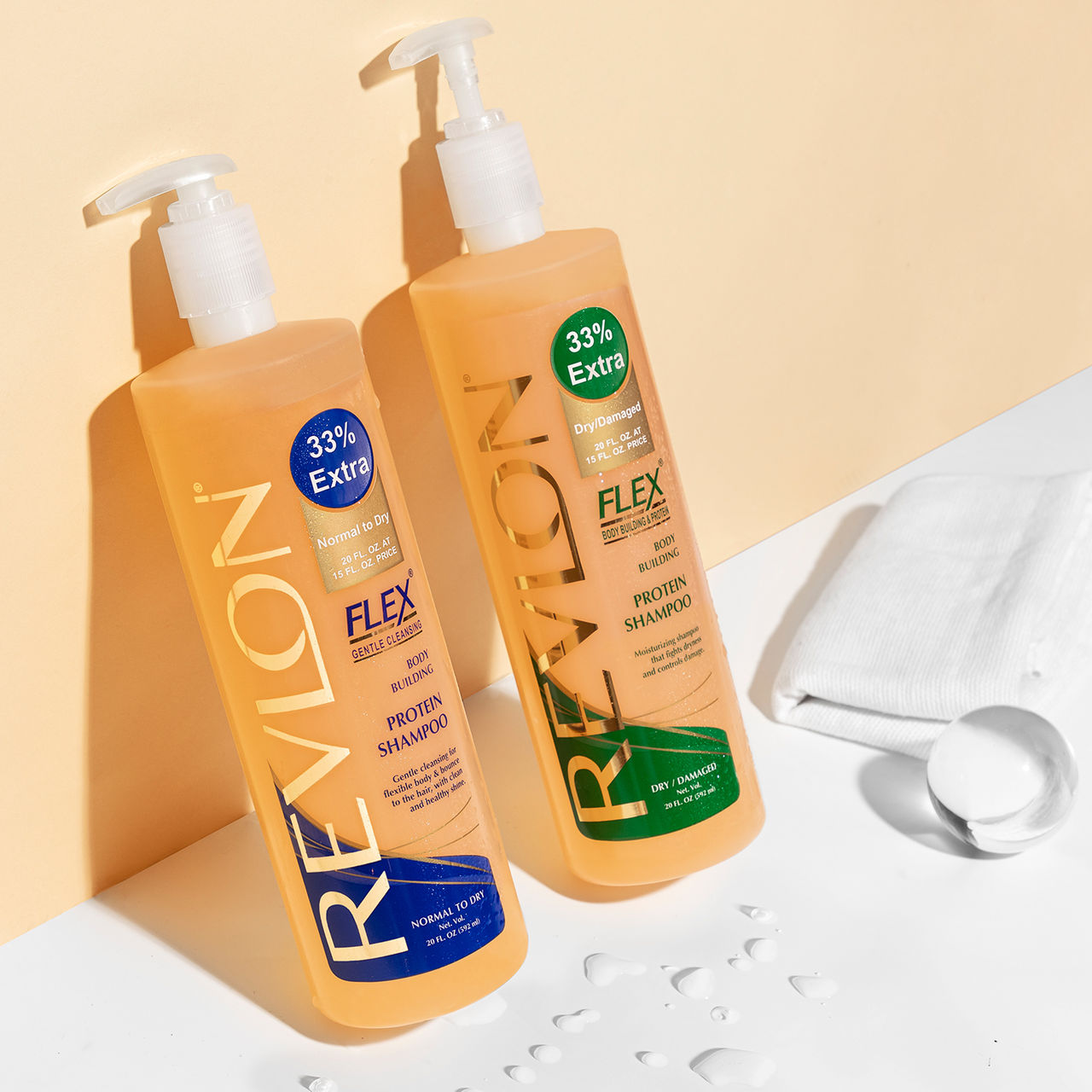 Revlon Flex Shampoo for Normal To dry Hair