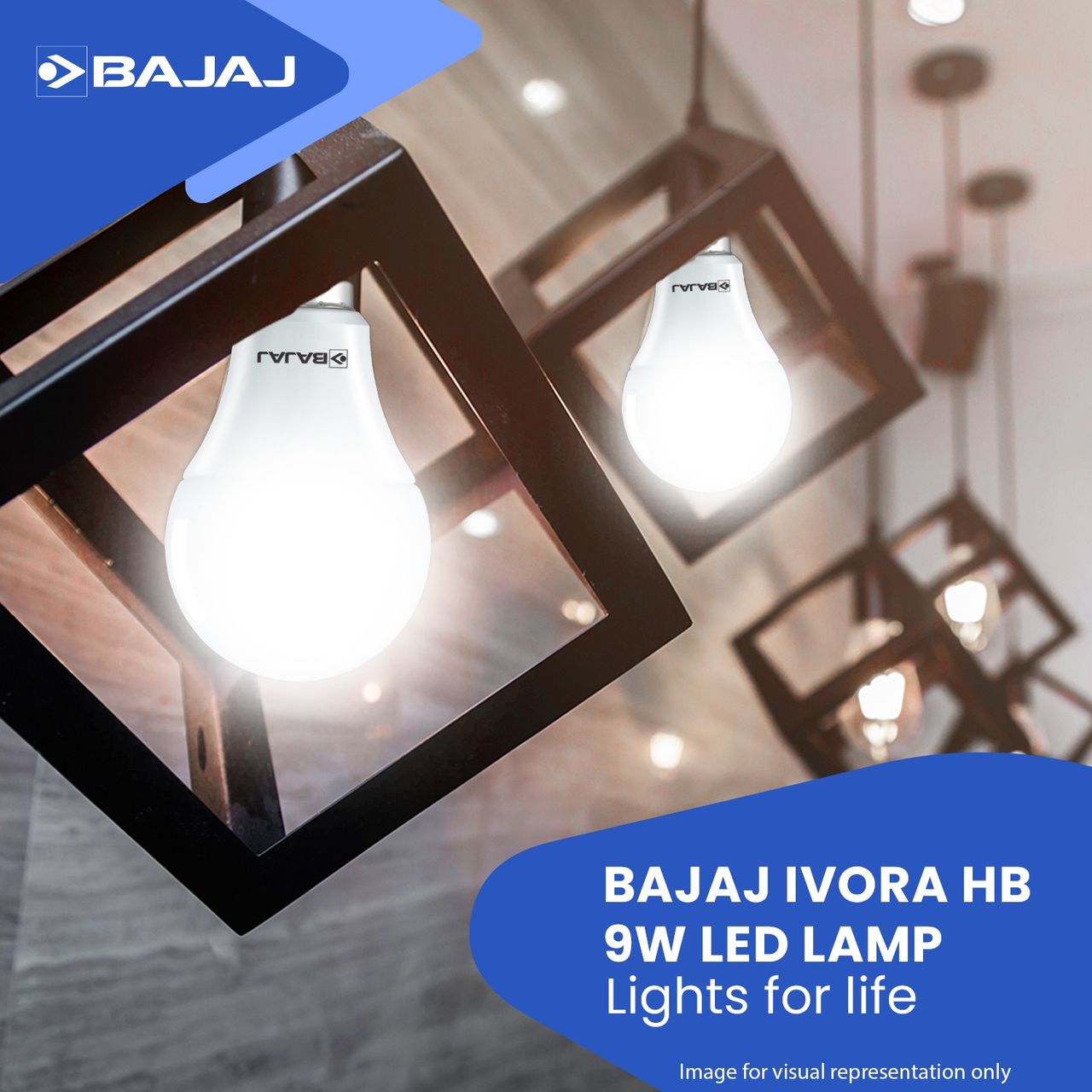 Bajaj Ivora HB 9 W LED Lamp