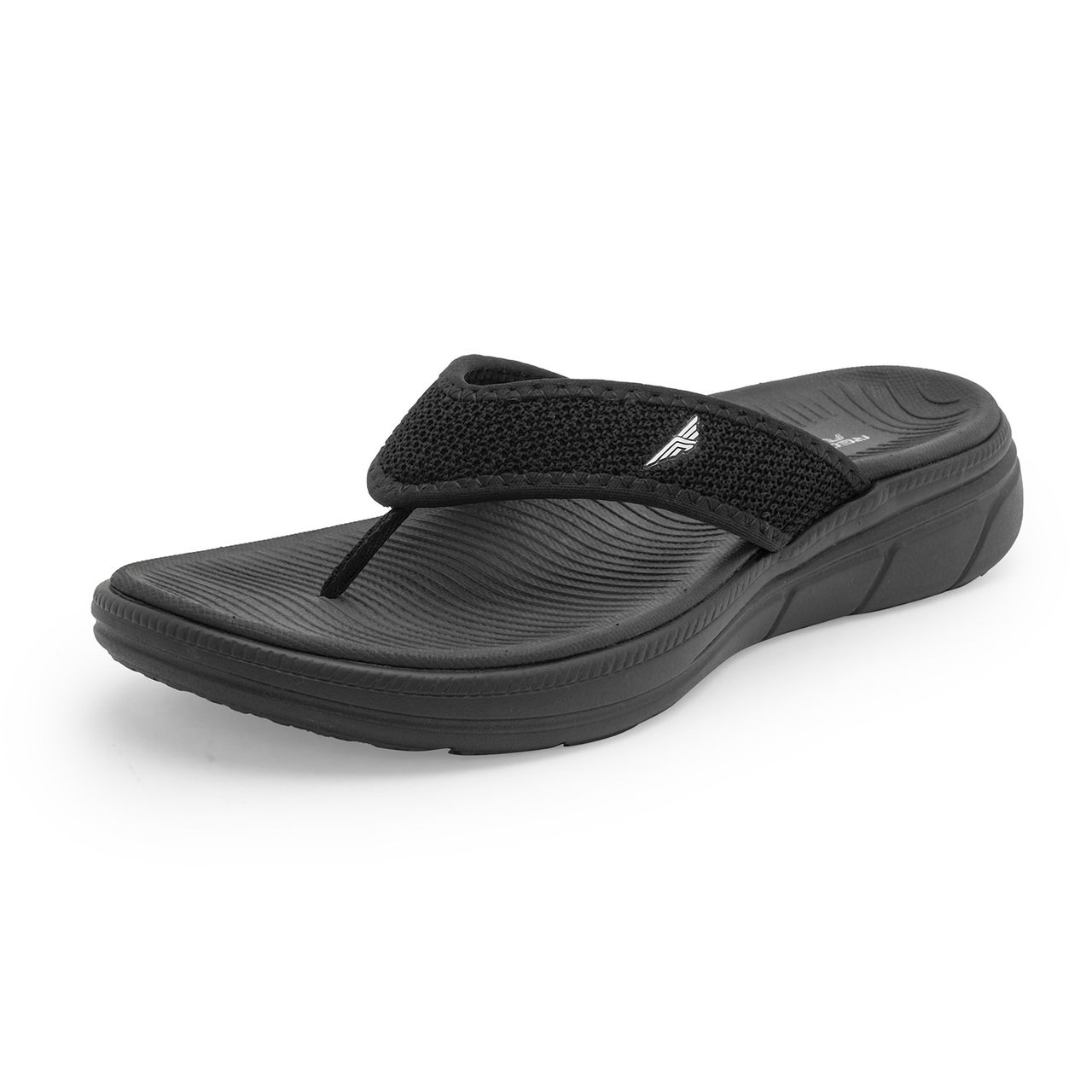 Red Tape Women's Sports Sandals | Refined Round-Toe Shape with a Relaxing Slip-On | Black - UK 4