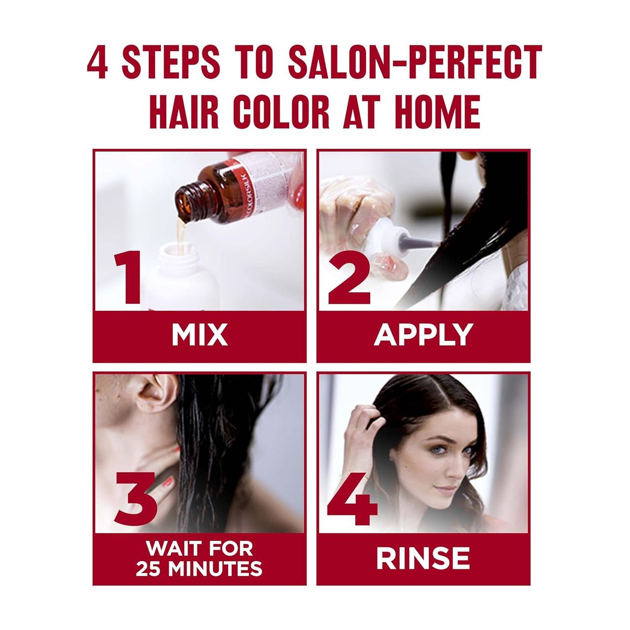 Revlon Colorsilk Hair Color with Keratin - Medium Golden Brown