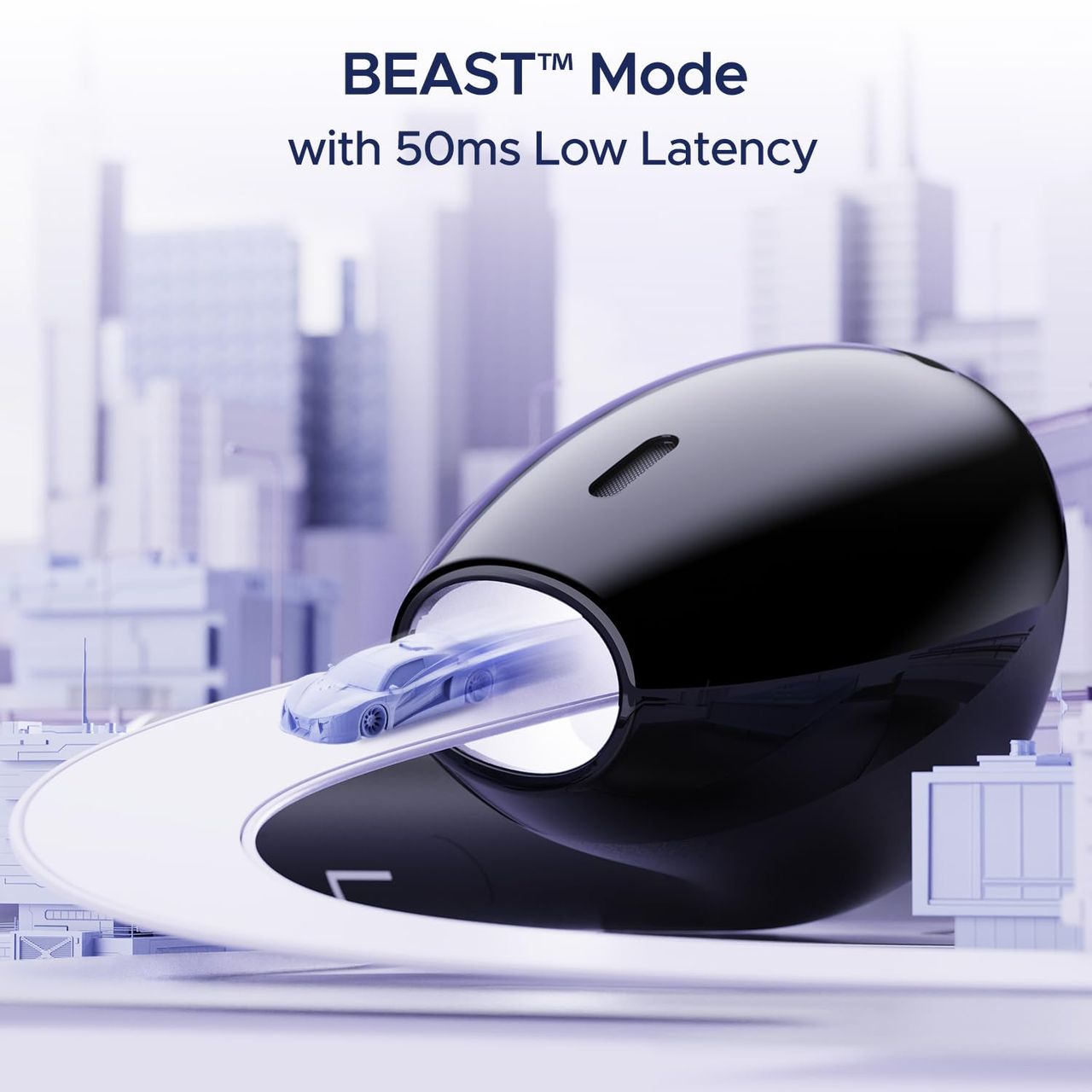 boAt Airdopes Ace TWS Earbuds w/ 35H Playback, 13mm Drivers, ENx Tech & BEAST Mode (Active Black)