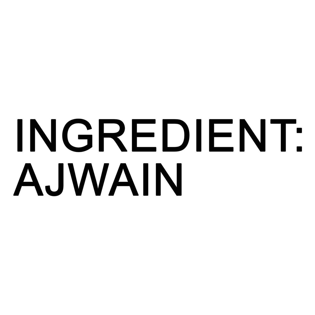 Shasha Whole Ajwain Seeds From The House Of Pansari