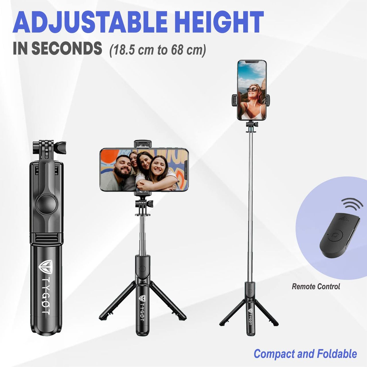 Tygot Selfie Stick Tripod Stand