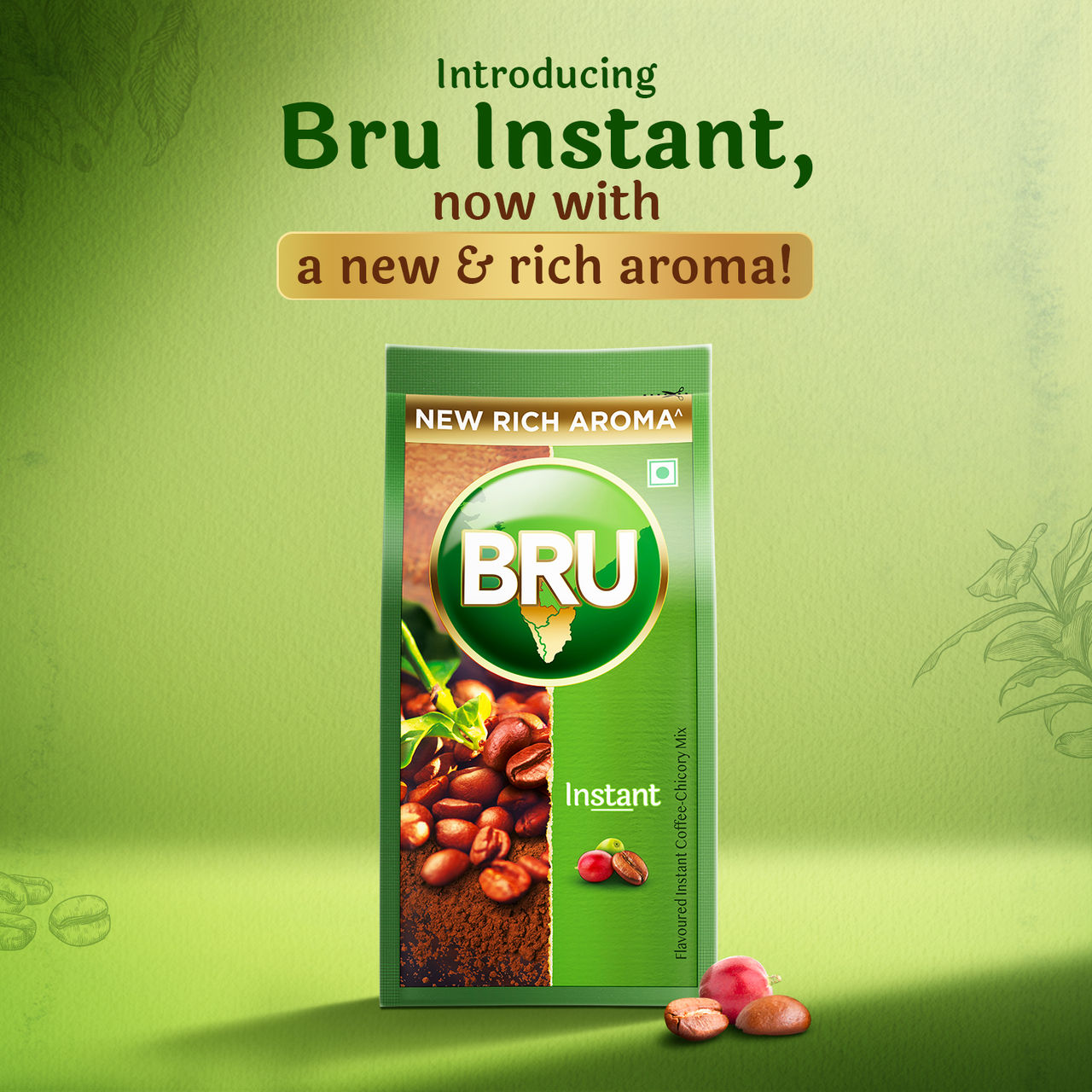 Bru Instant Coffee 200 g Combo