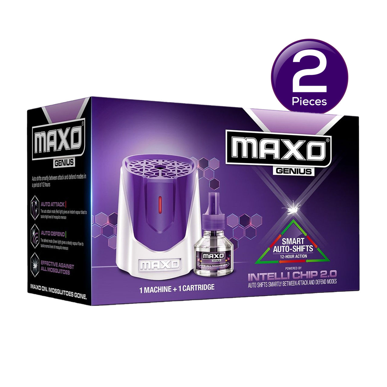 Maxo Genius Combi ( Machine + Refill ) 45 ml Combo