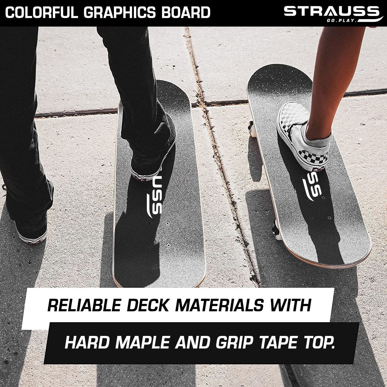 Strauss Bronx Bt Skateboard | Multicolor