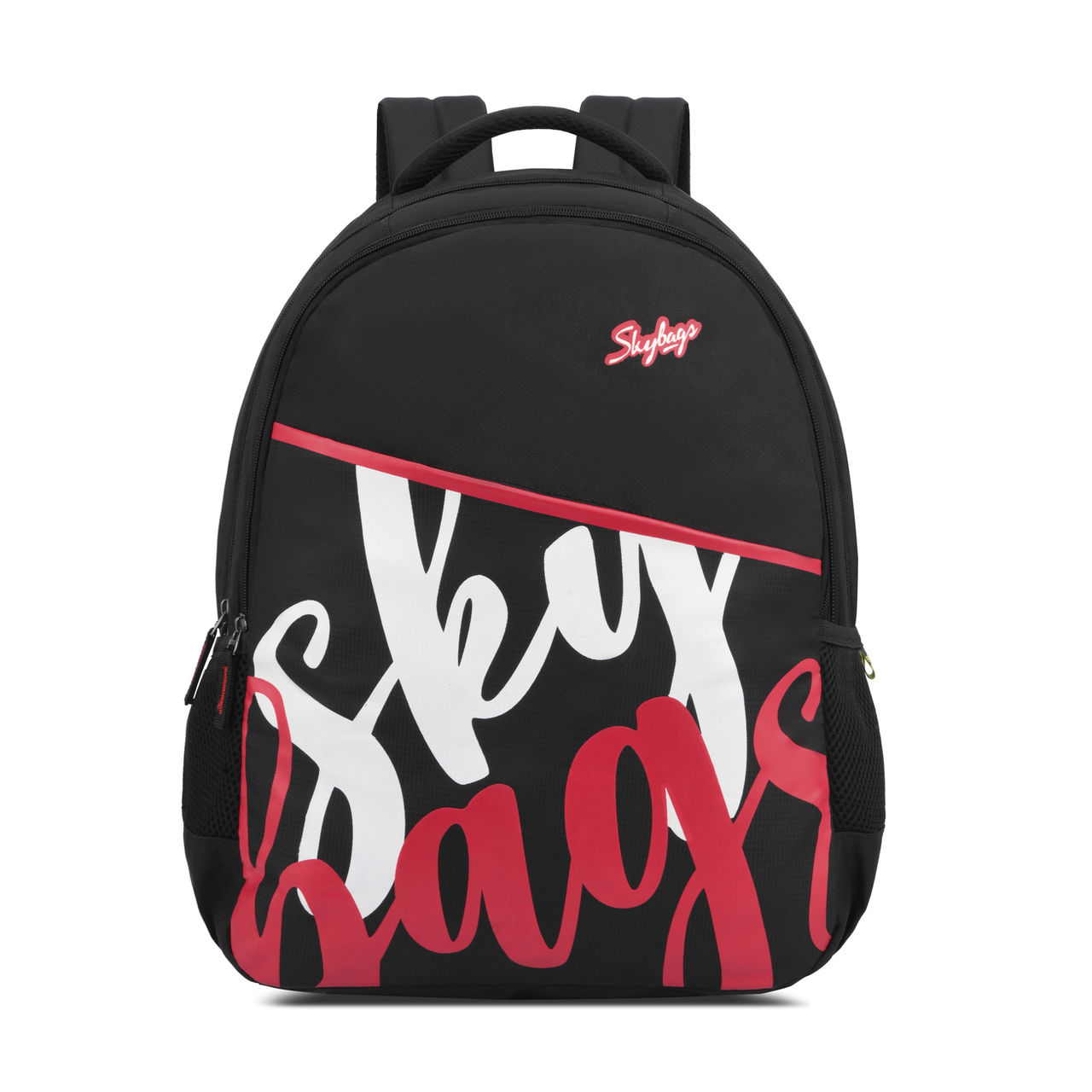 Skybags Qube 02 School Backpack (E) Black