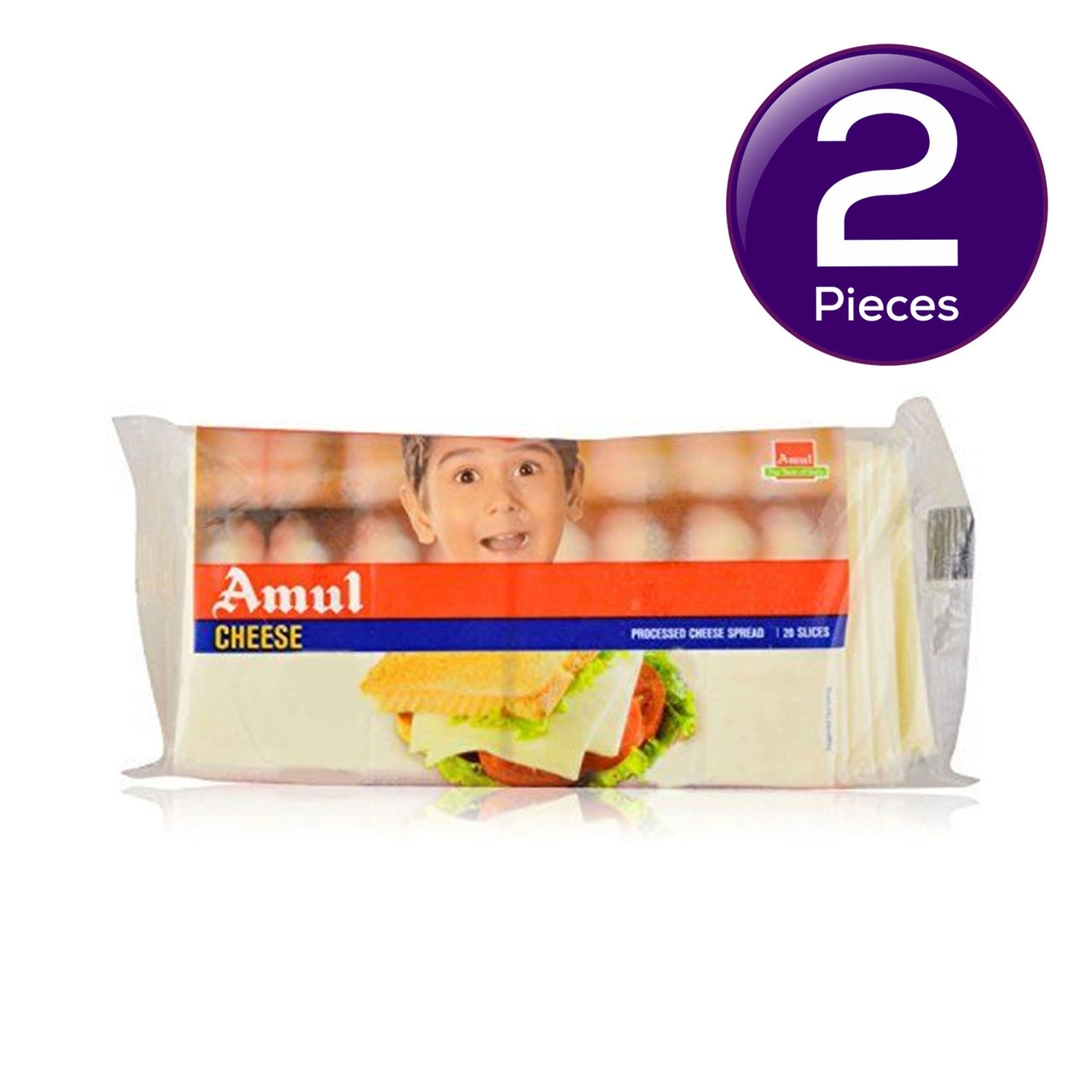Amul Processed Cheese Slice 400 g Combo