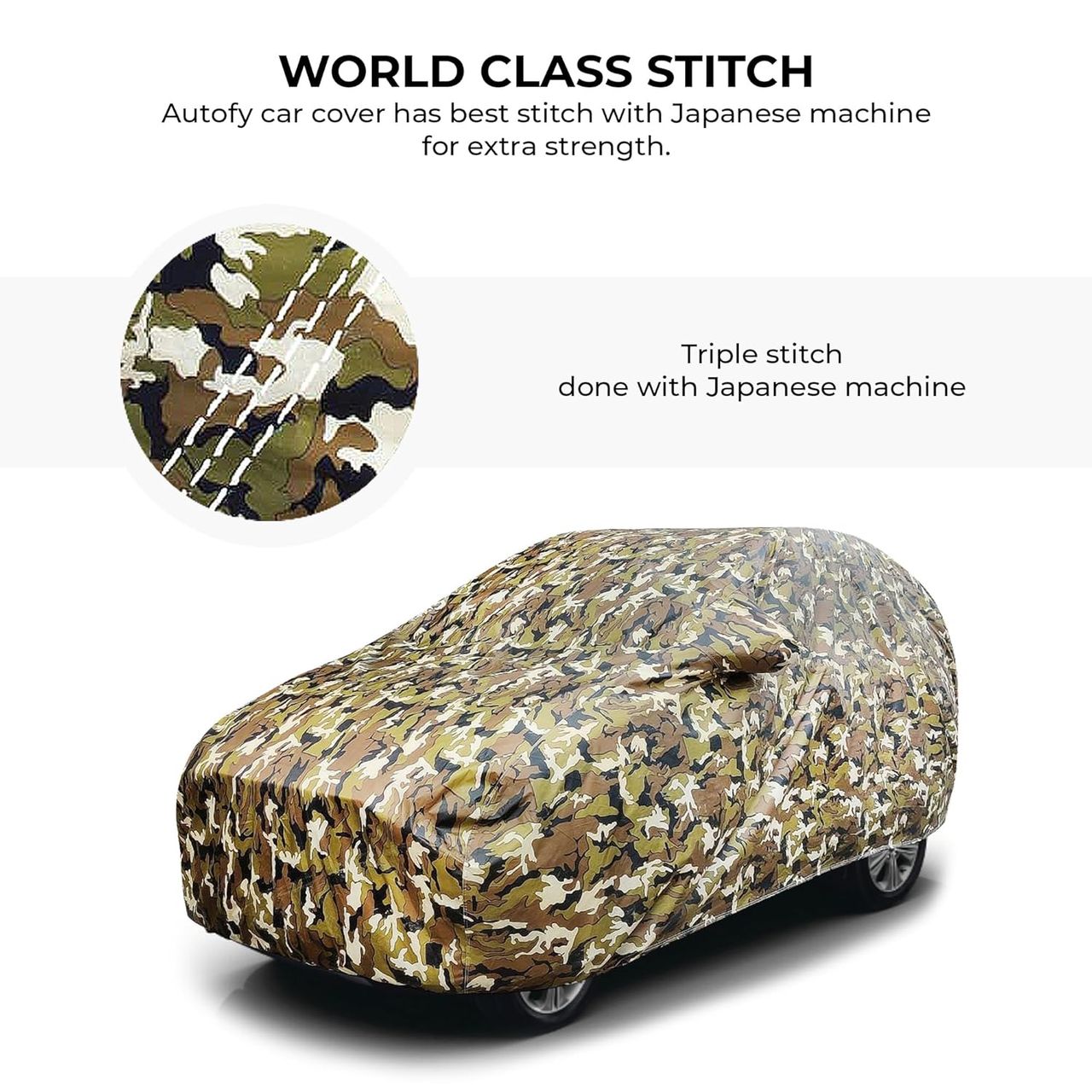 Autofy Defo Car Cover For Tata ALoz | Year 2020 Onwards - Flock Layer Inside
