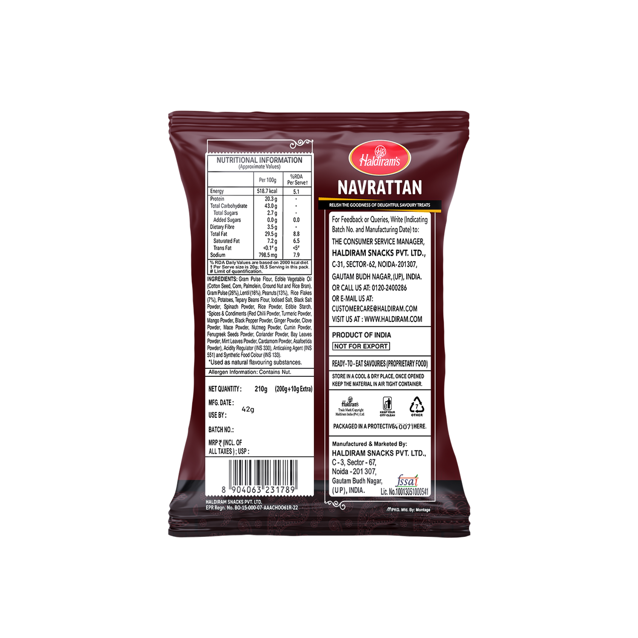 Haldiram's Navrattan