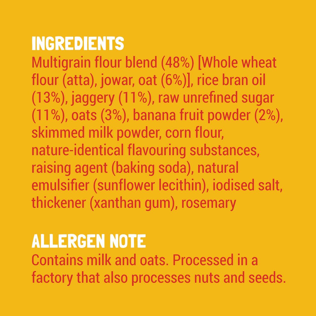 Slurrp Farm Banana Oat Cookies - No Maida & No refined Sugar, 88 gm