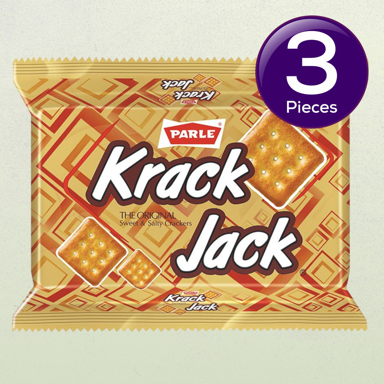 Parle Krackjack Biscuits 176 g Combo