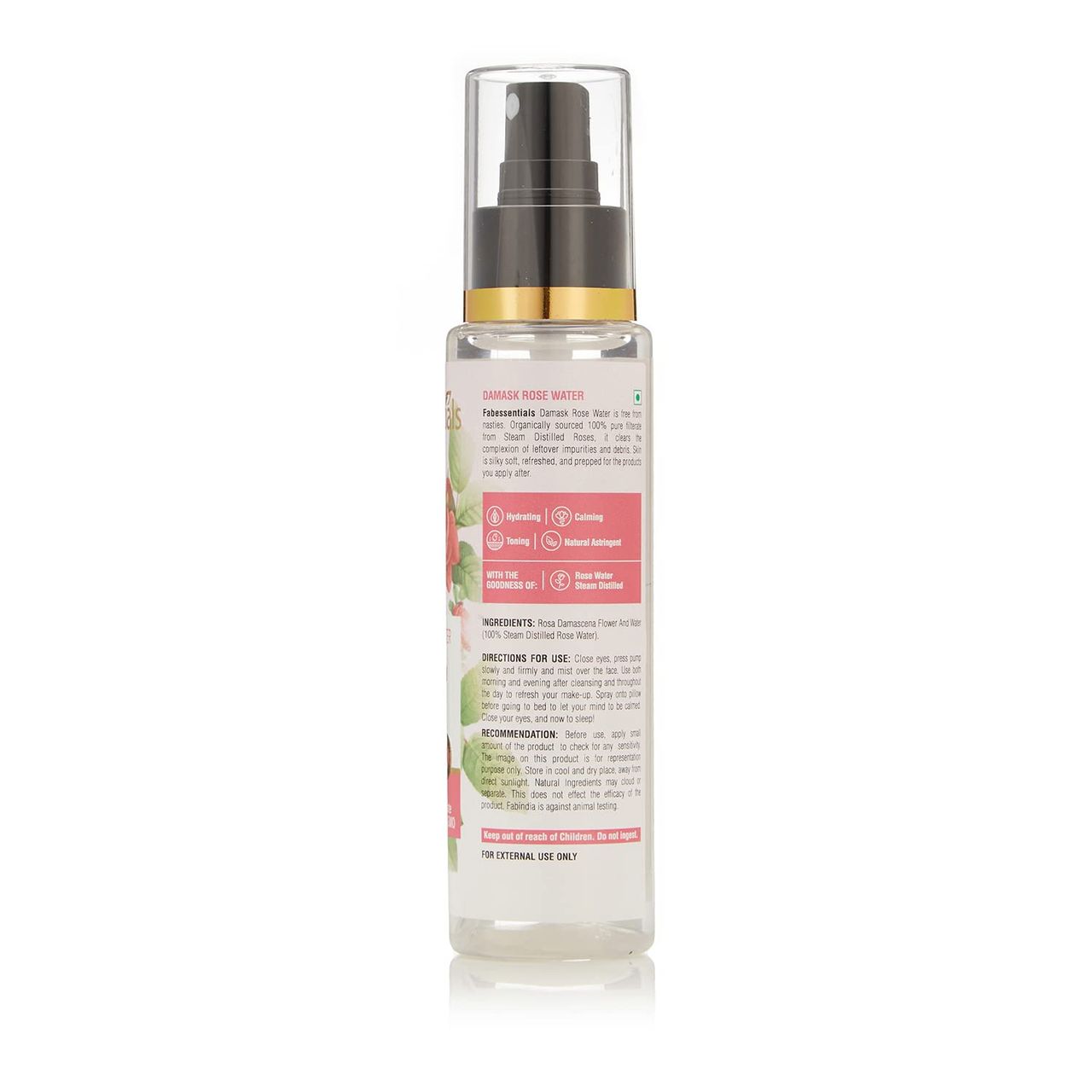 Fabessentials Damask Rose Water