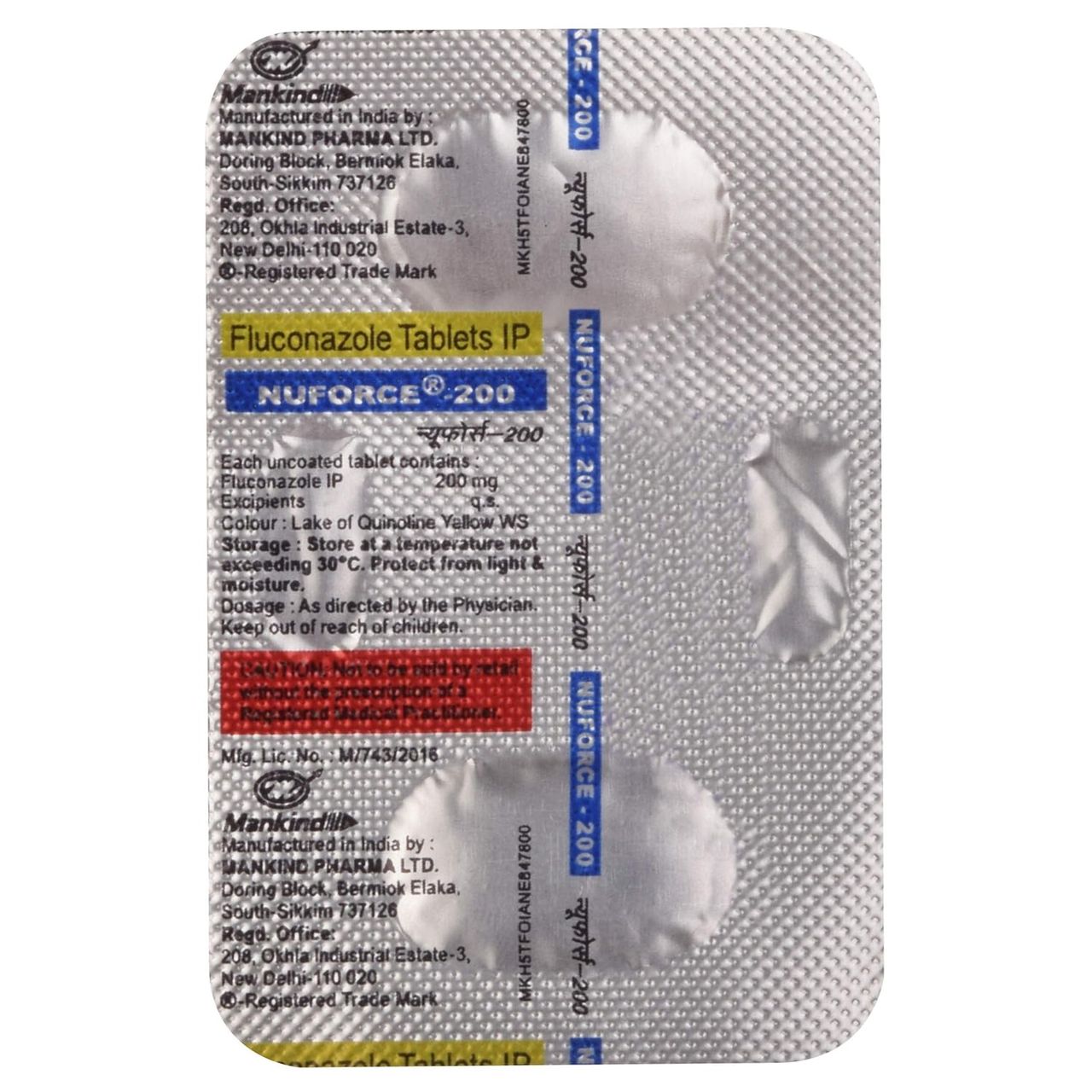 Nuforce 200 Tablets