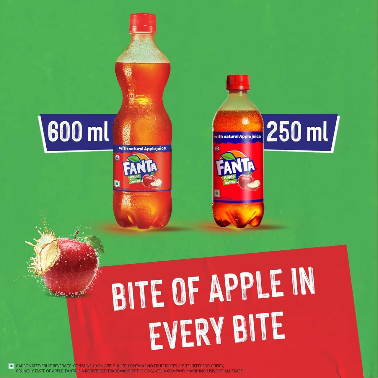 Fanta Apple Flavoured Soft Drink