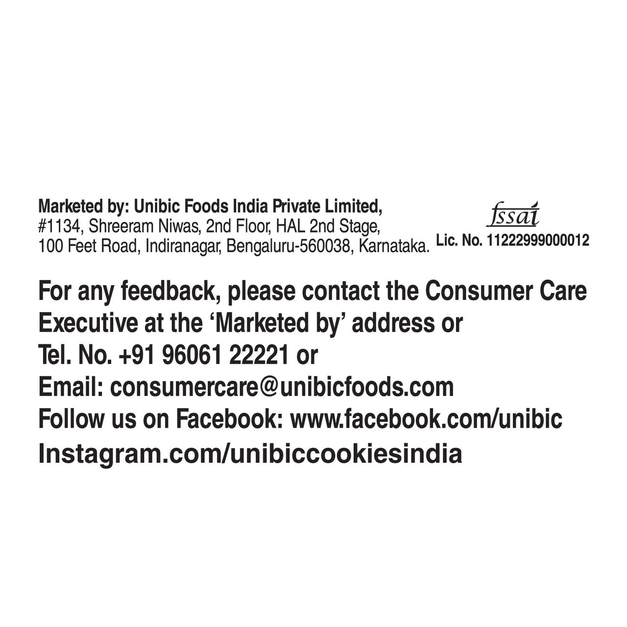 Unibic Fruit & Nut cookies