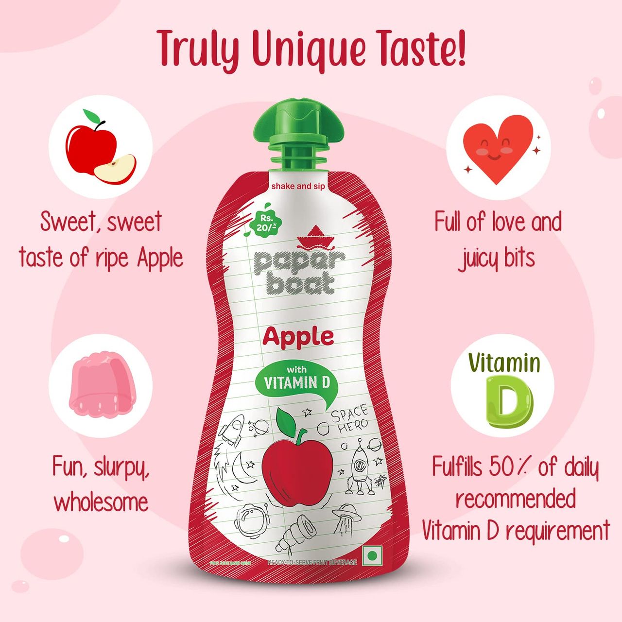 Paper Boat Apple Fruit Juice